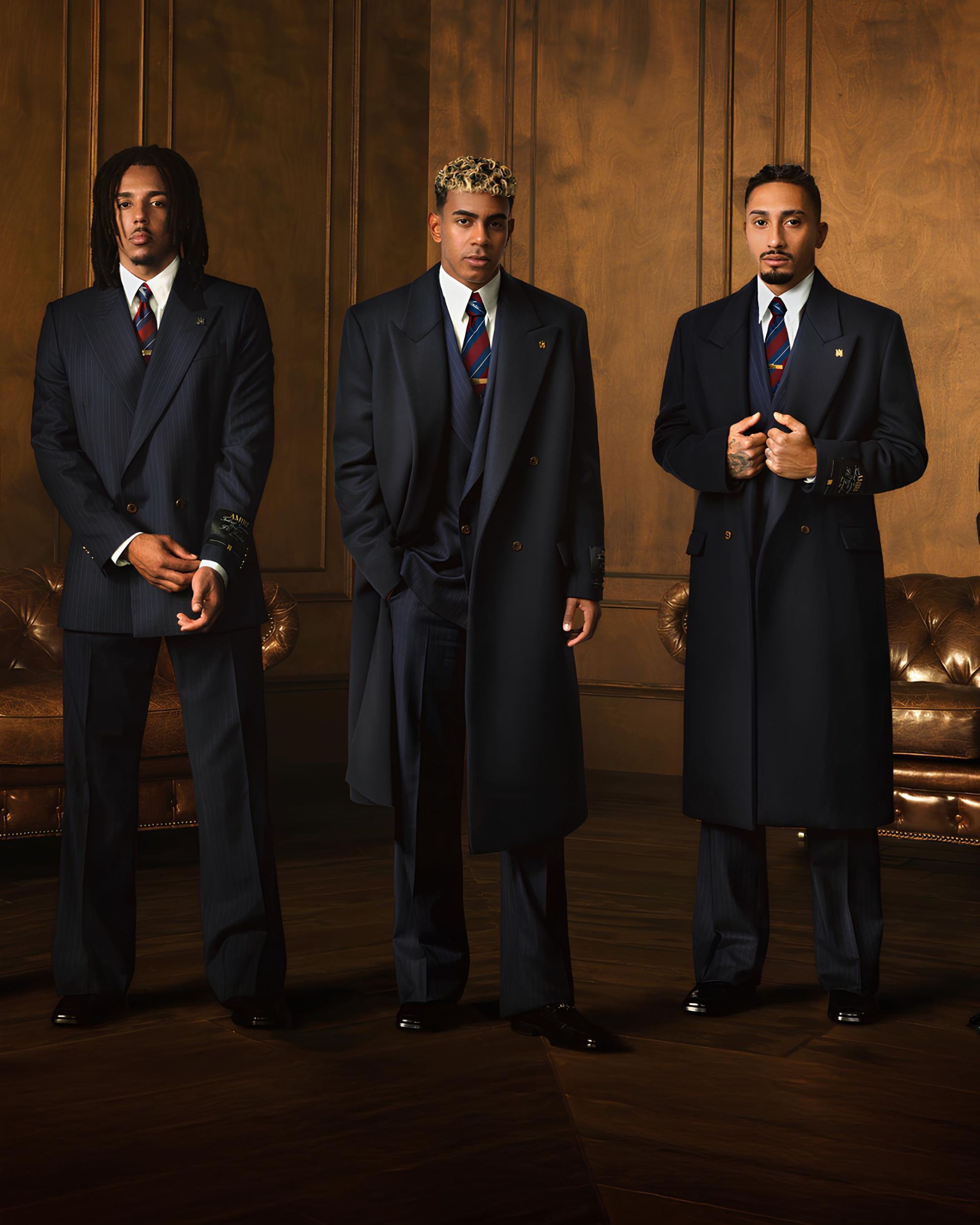 AMIRI is the new formal wear partner of Barcelona The Blaugrana part ways with Herno, switching to the Californian brand