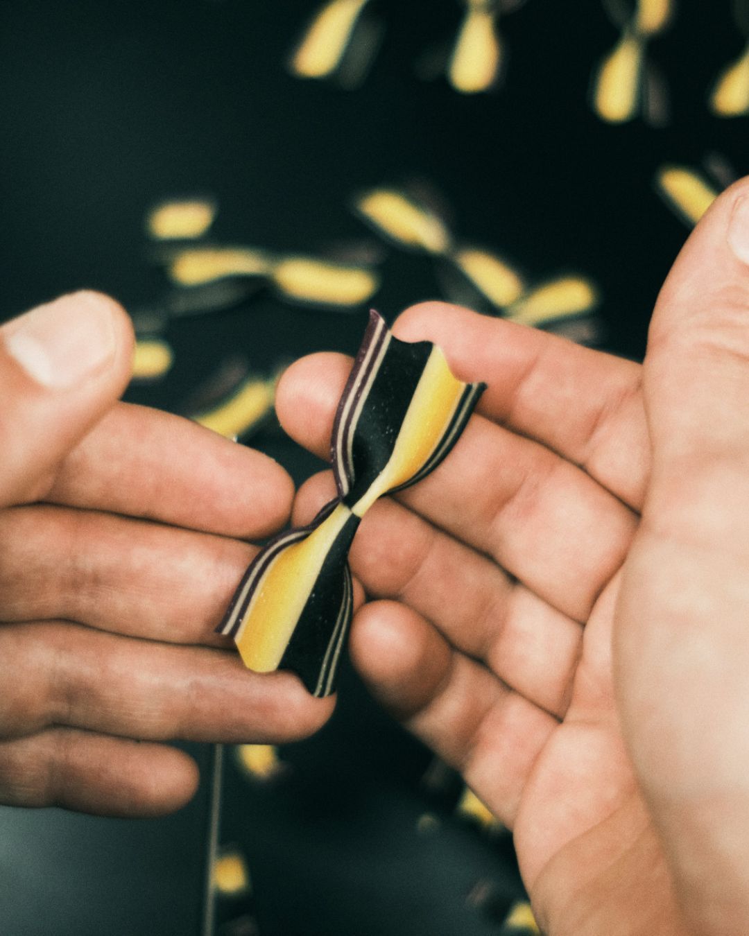 What happens when pasta meets fashion and design? Archivio Mantero presents Variation 01: David Rivillo x Archivio Mantero / Pasta Confidences