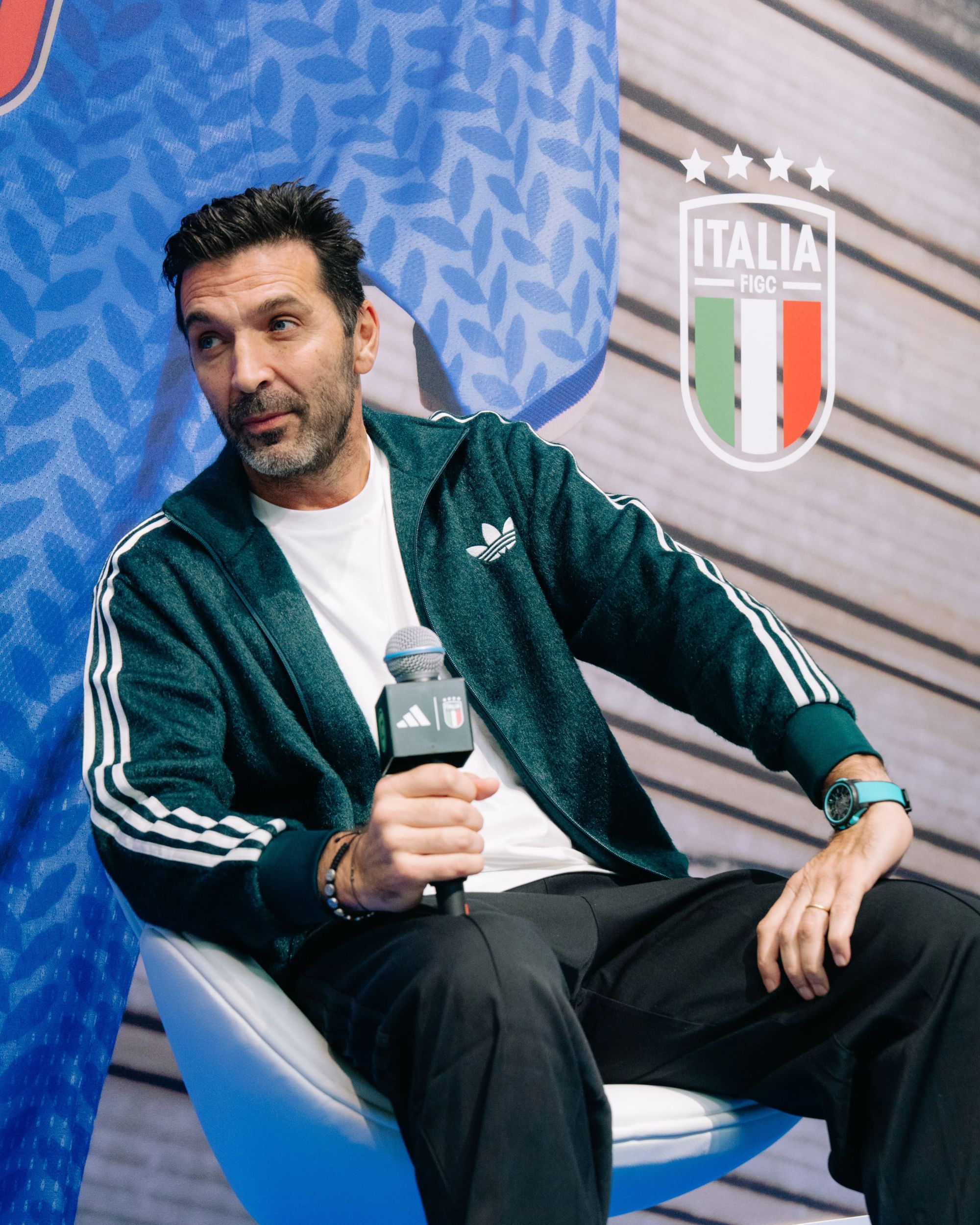 adidas has painted Milan blue A behind-the-scenes look at the exclusive event, featuring guest Gianluigi Buffon