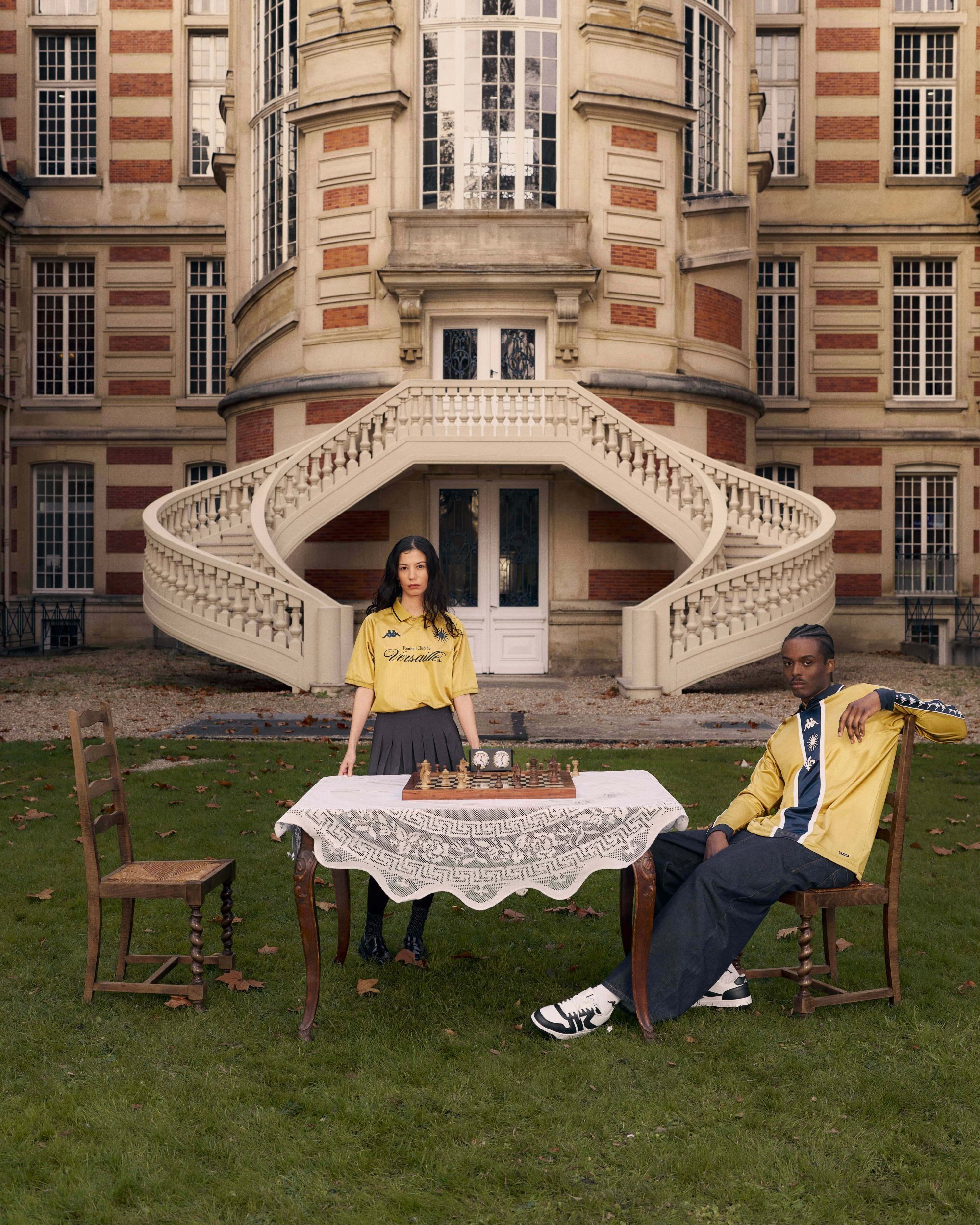 Football Club de Versailles&apos; new gold kits are here A masterpiece from Kappa