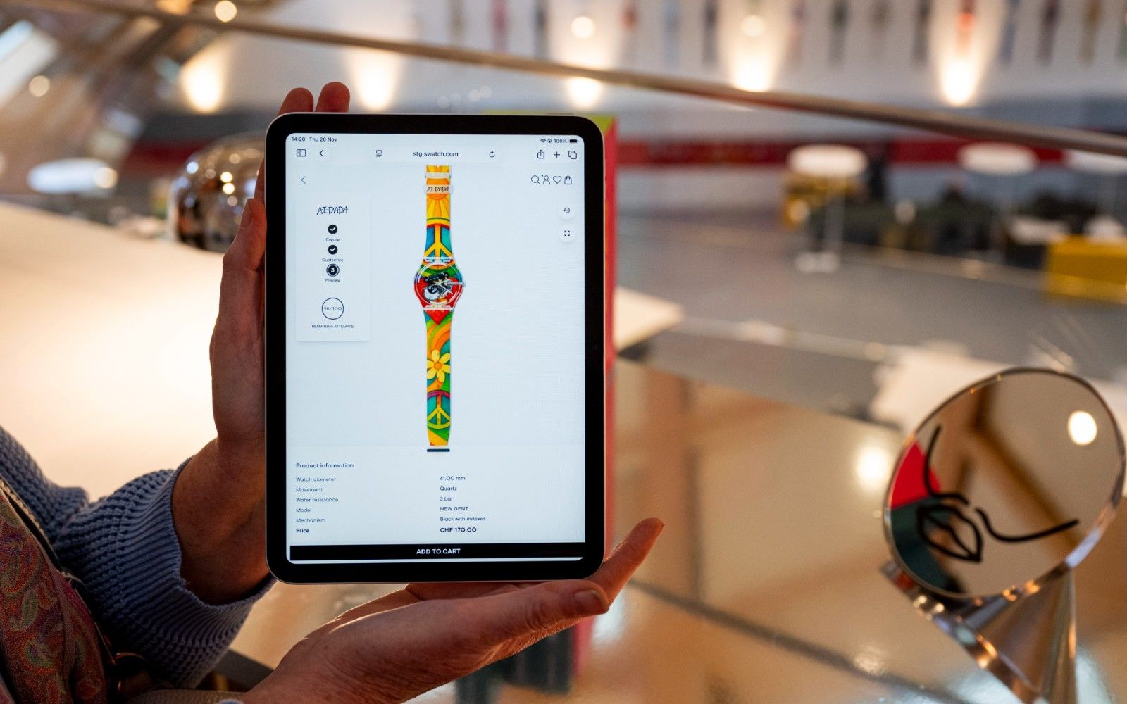 Con AI-DADA chiunque potrà creare il proprio orologio Swatch La creatività di 40 anni di Swatch diventa un’eredità accessibile | Image 592121