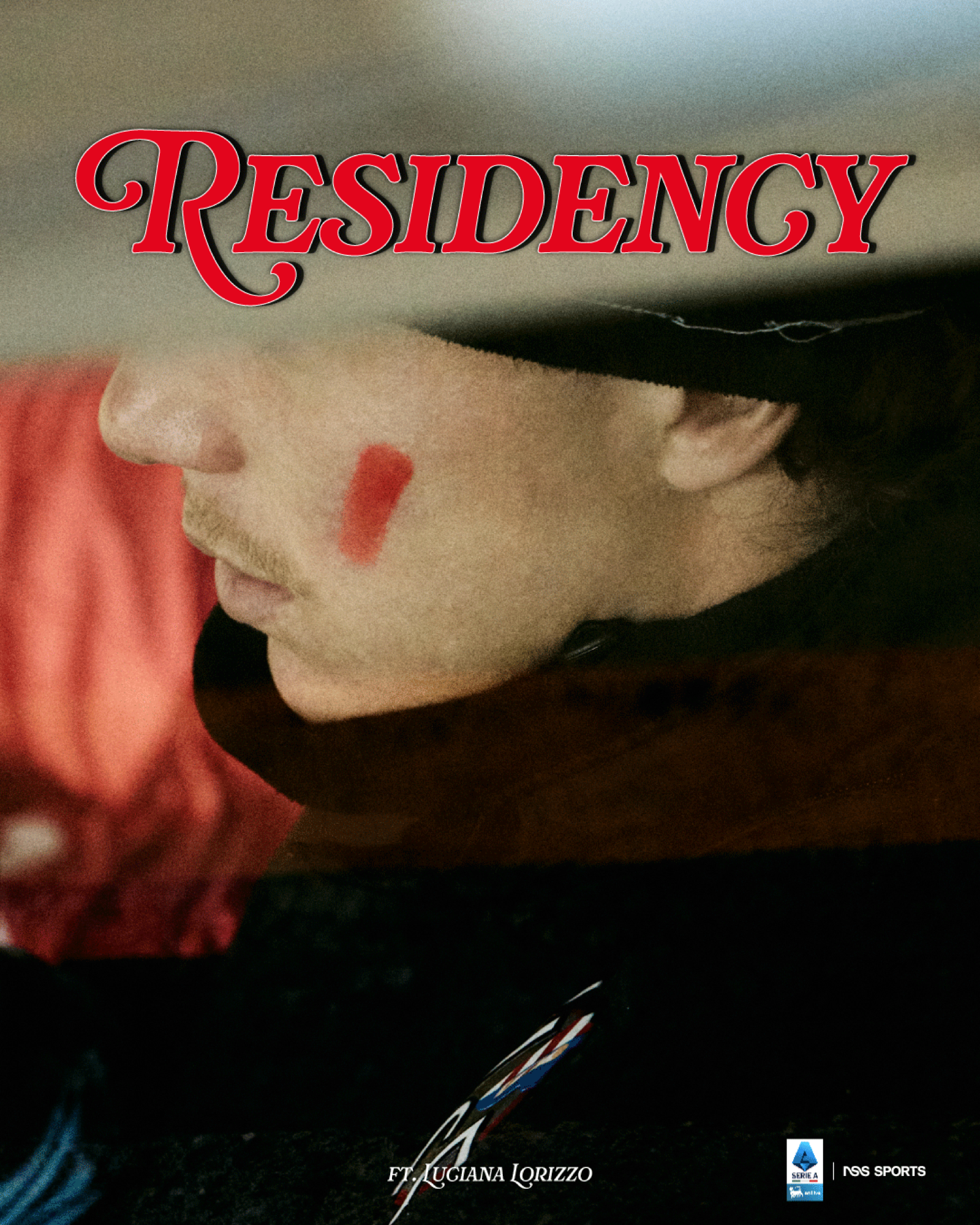 Cremonese vs Roma - Residency w/ Serie A A red mark on the faces and special jerseys for the eighth edition of Un Rosso alla Violenza