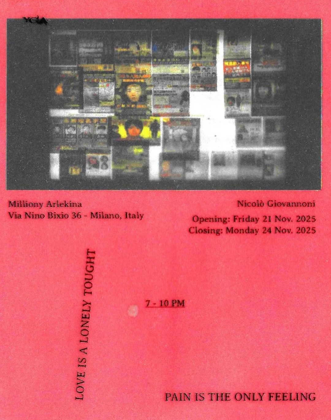 The city of Tokyo is portrayed through the shots of Nicolò Giovannoni His new book Love is a Lonely Thought, Pain is the Only Feeling