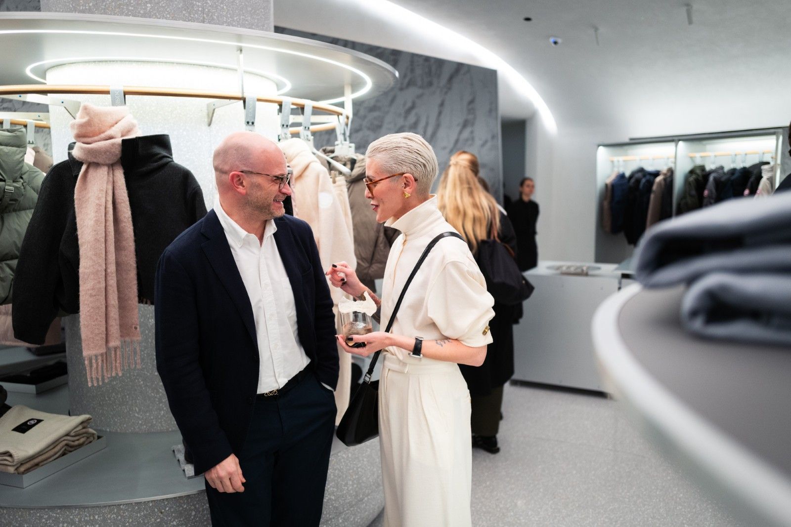 What went down at the opening of Canada Goose's new Italian flagship store in Milan A dialogue between the Arctic and the Alps in the heart of the Quadrilatero | Image 593625