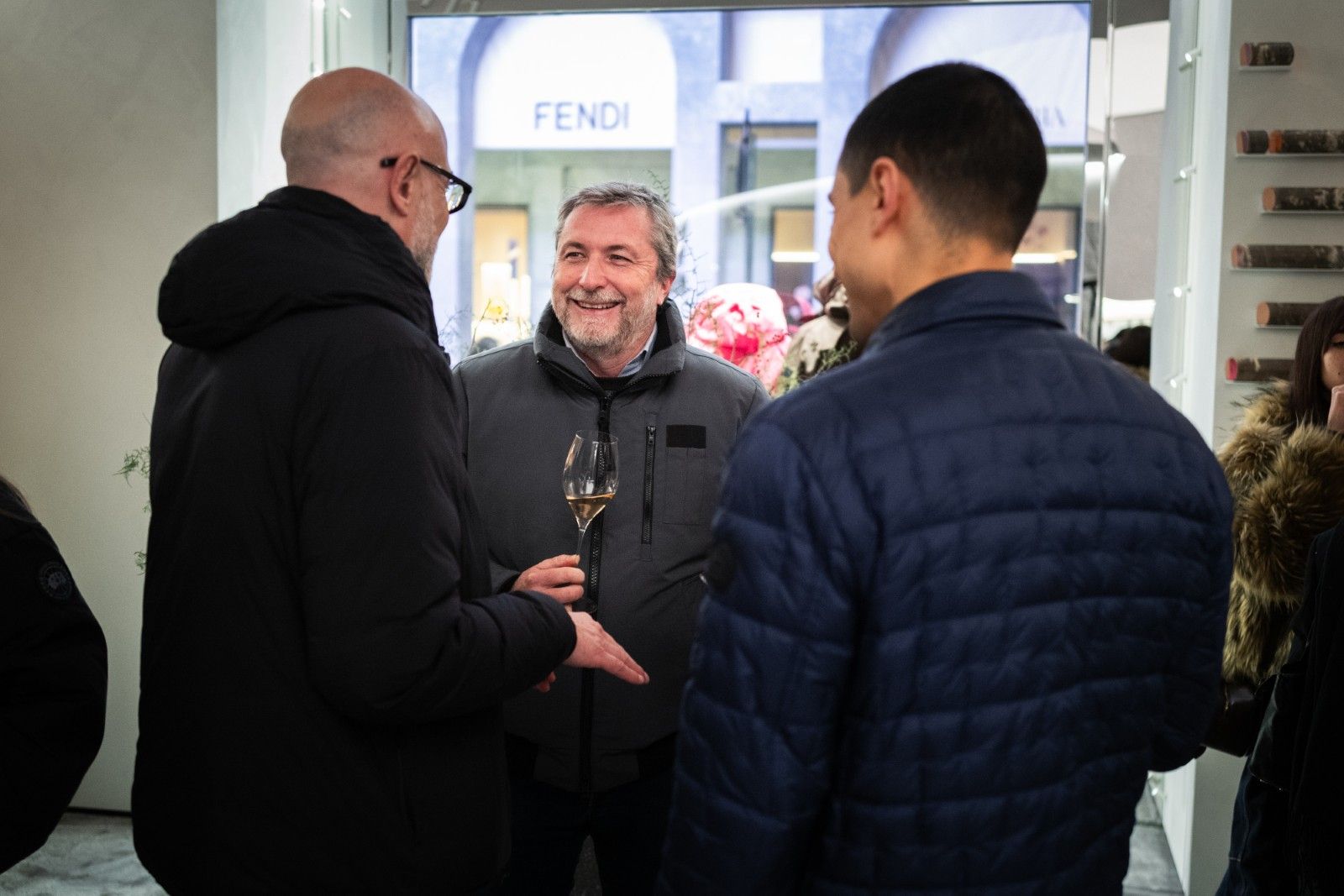 What went down at the opening of Canada Goose's new Italian flagship store in Milan A dialogue between the Arctic and the Alps in the heart of the Quadrilatero | Image 593624