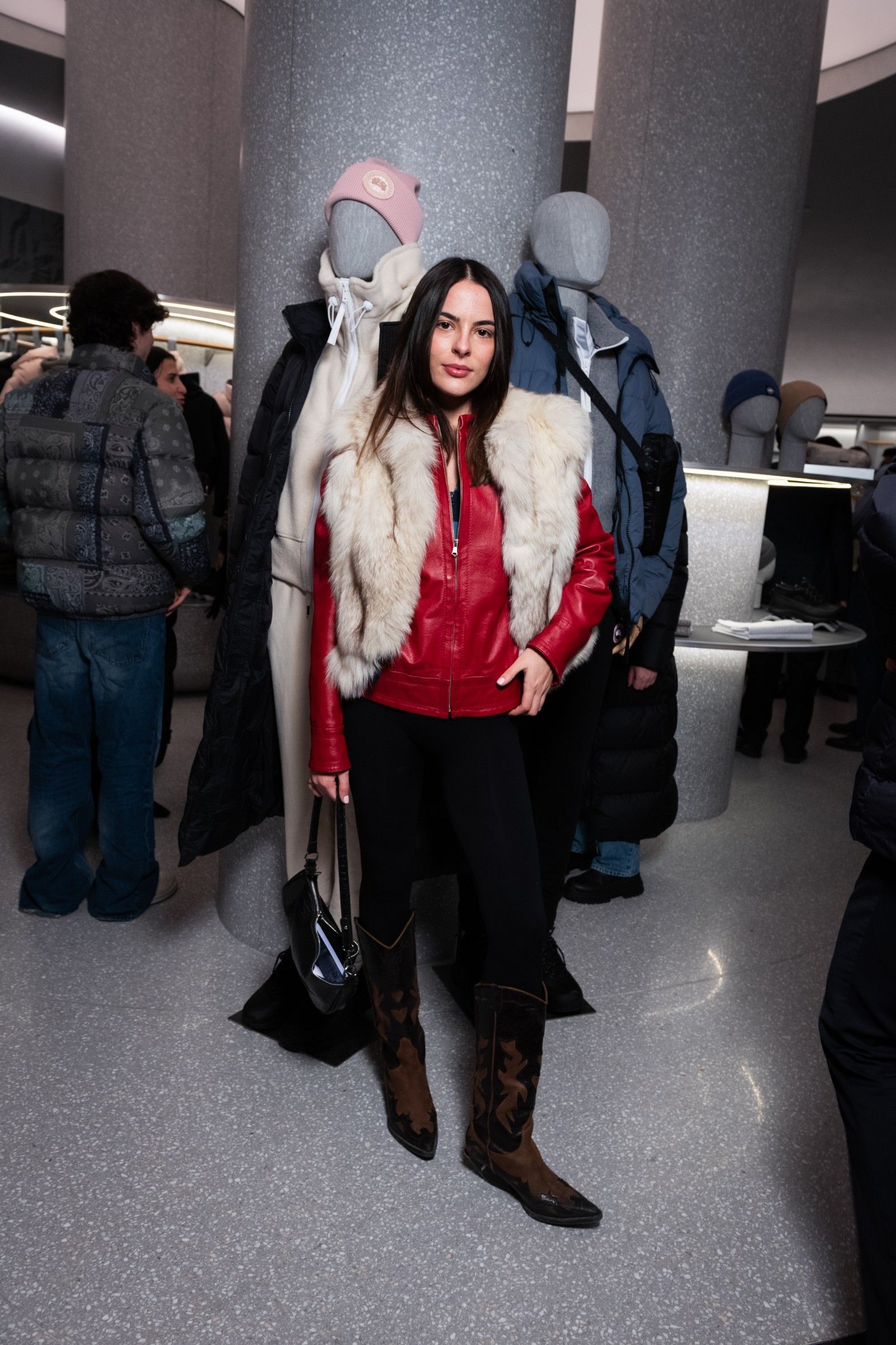 What went down at the opening of Canada Goose's new Italian flagship store in Milan A dialogue between the Arctic and the Alps in the heart of the Quadrilatero | Image 593605