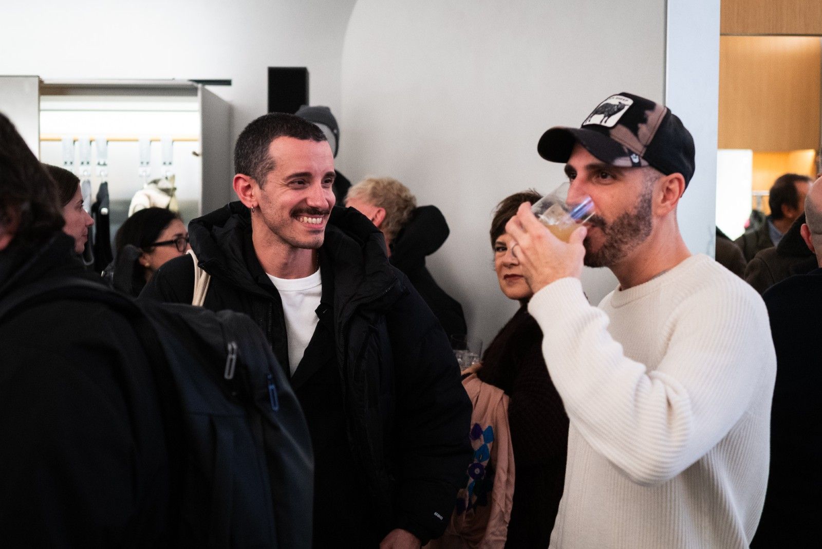 What went down at the opening of Canada Goose's new Italian flagship store in Milan A dialogue between the Arctic and the Alps in the heart of the Quadrilatero | Image 593600
