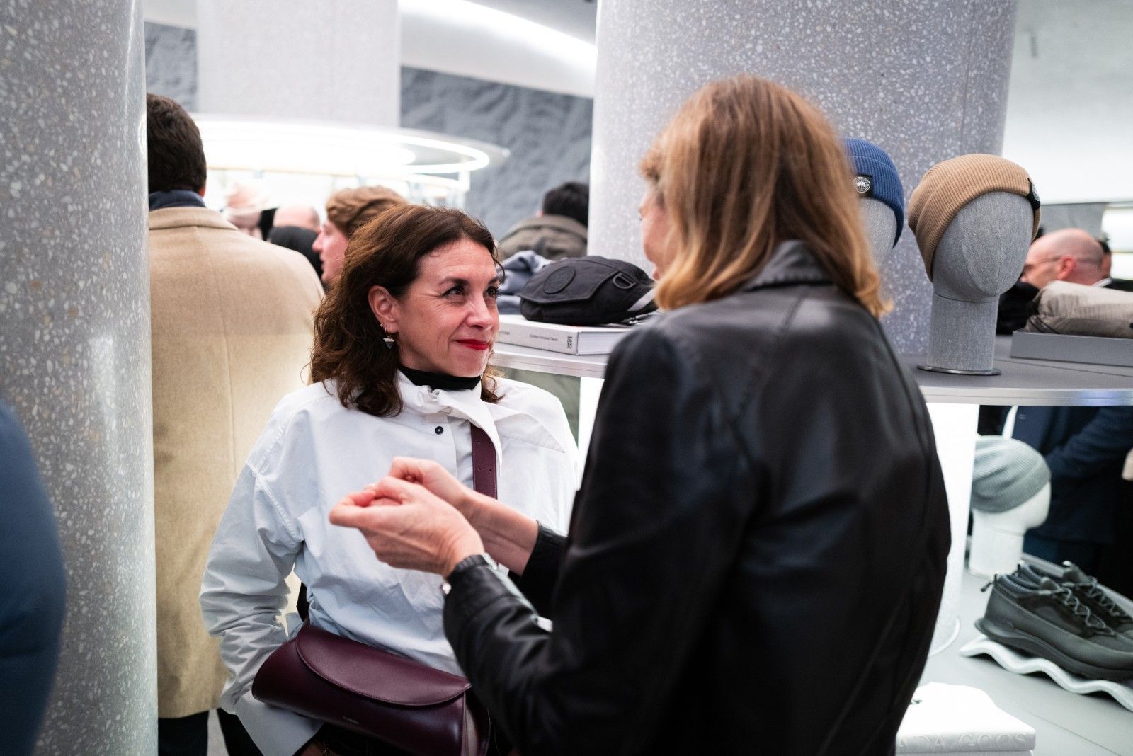 What went down at the opening of Canada Goose's new Italian flagship store in Milan A dialogue between the Arctic and the Alps in the heart of the Quadrilatero | Image 593596