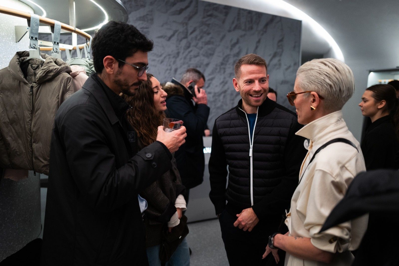 What went down at the opening of Canada Goose's new Italian flagship store in Milan A dialogue between the Arctic and the Alps in the heart of the Quadrilatero | Image 593589