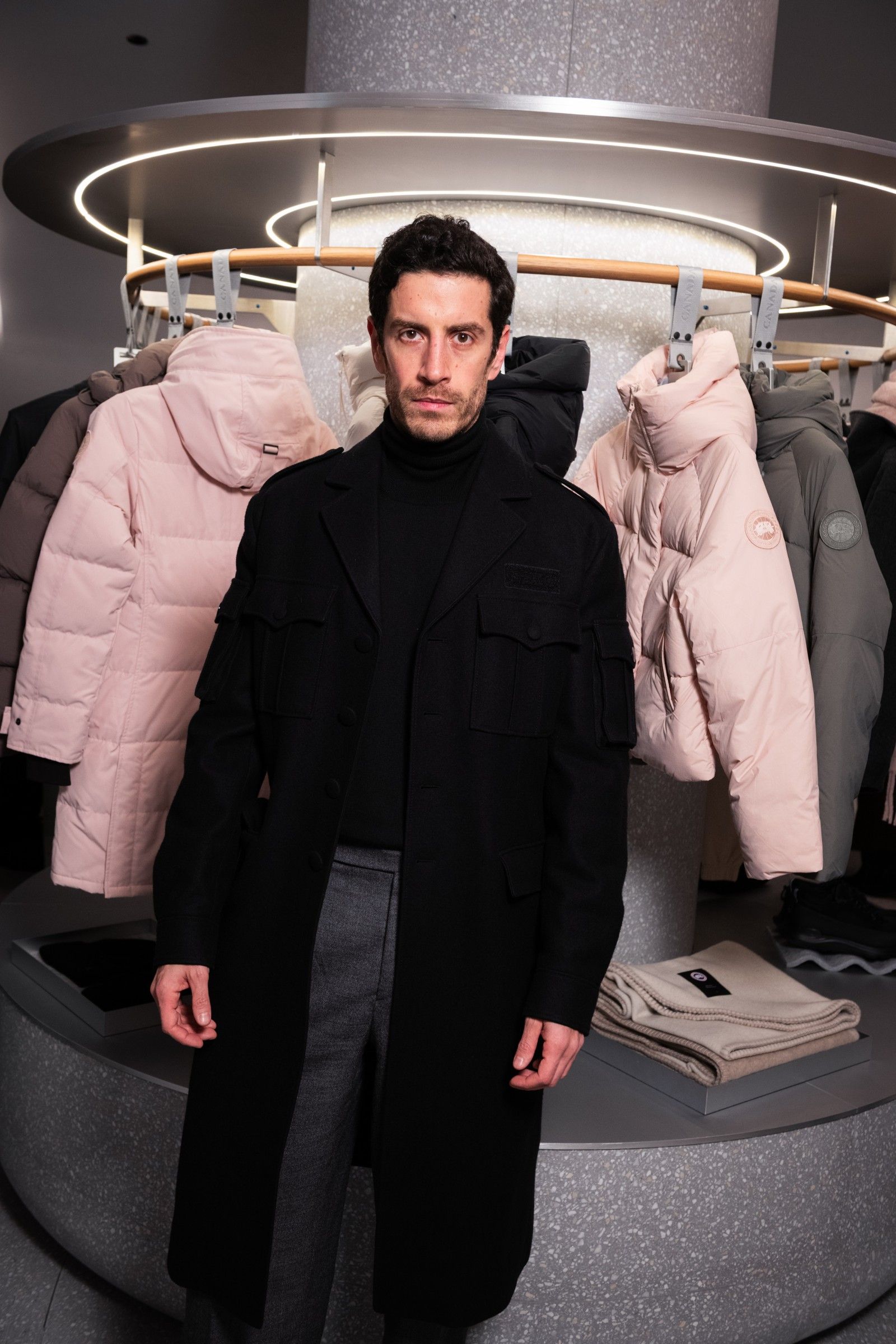 What went down at the opening of Canada Goose's new Italian flagship store in Milan A dialogue between the Arctic and the Alps in the heart of the Quadrilatero | Image 593557