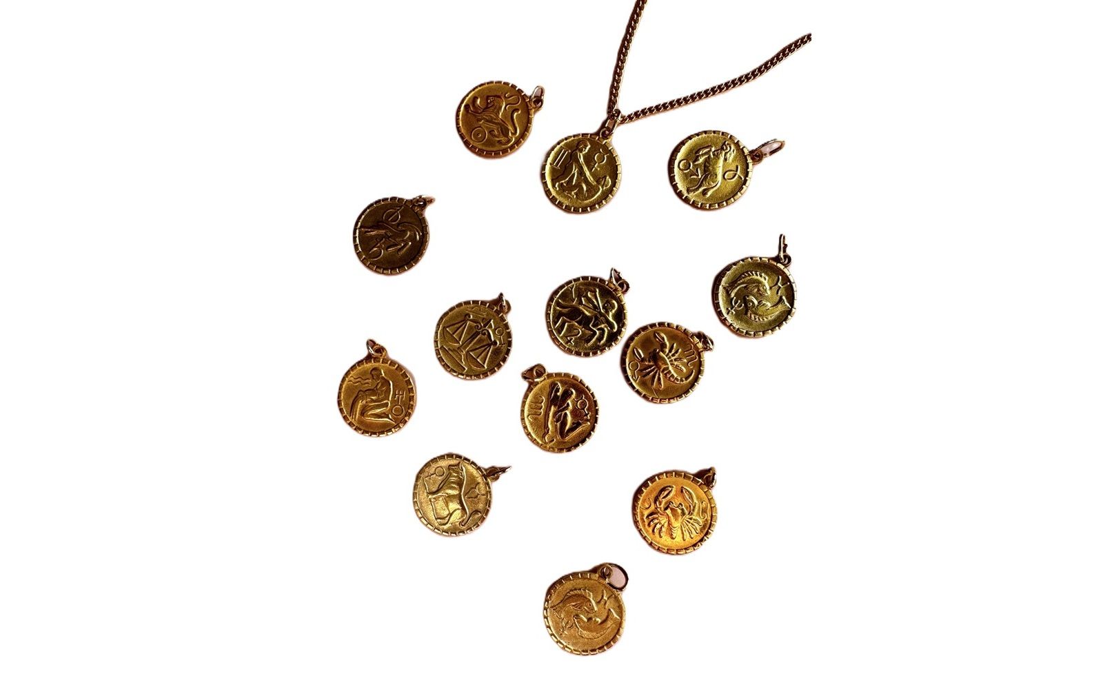 CONFETTY - Plaqué Or “Astrologique” Necklace