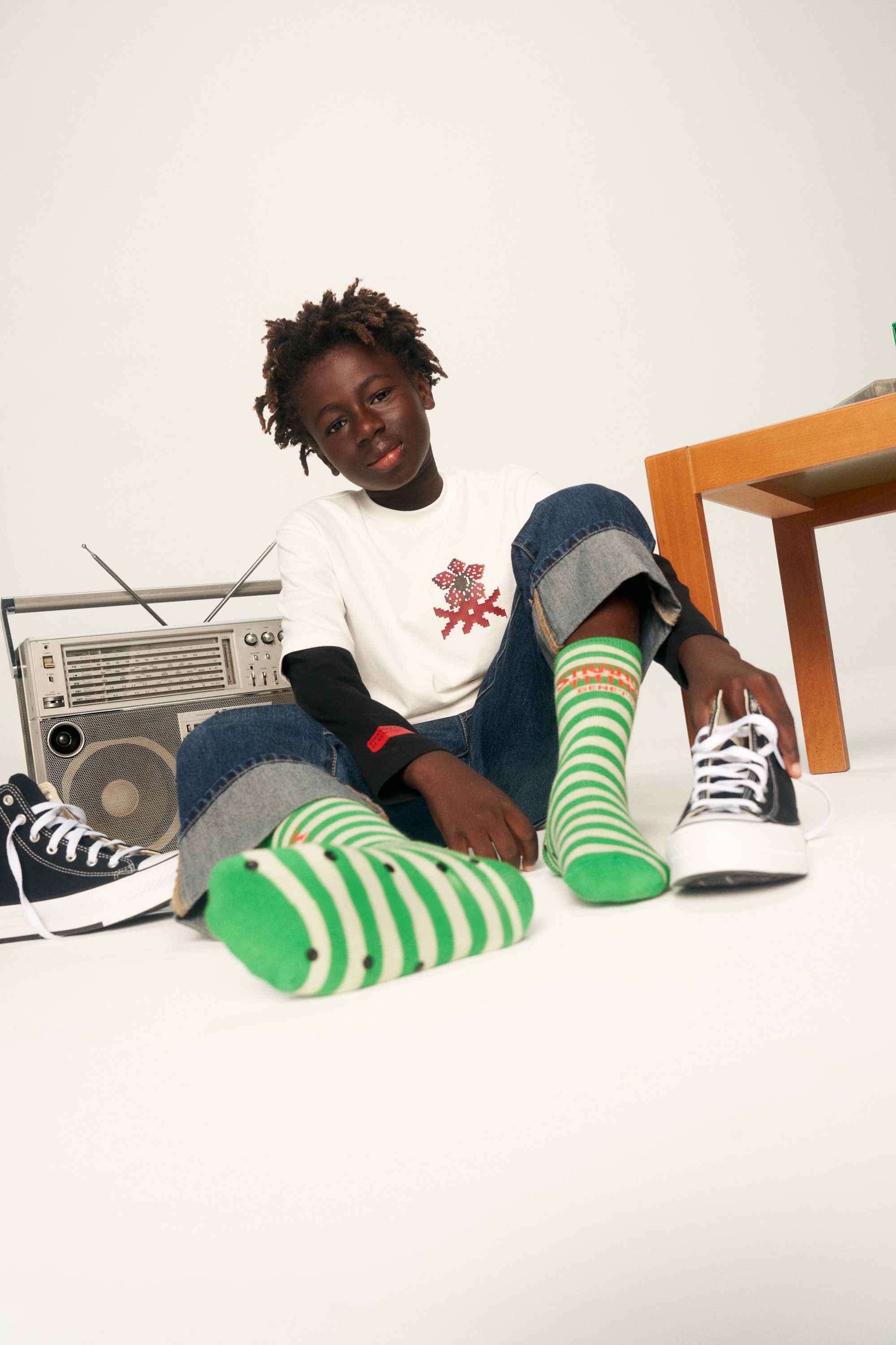 BENETTON presents STRANGER COLORS OF BENETTON The campaign celebrating the capsule collection dedicated to the Upside Down | Image 594246