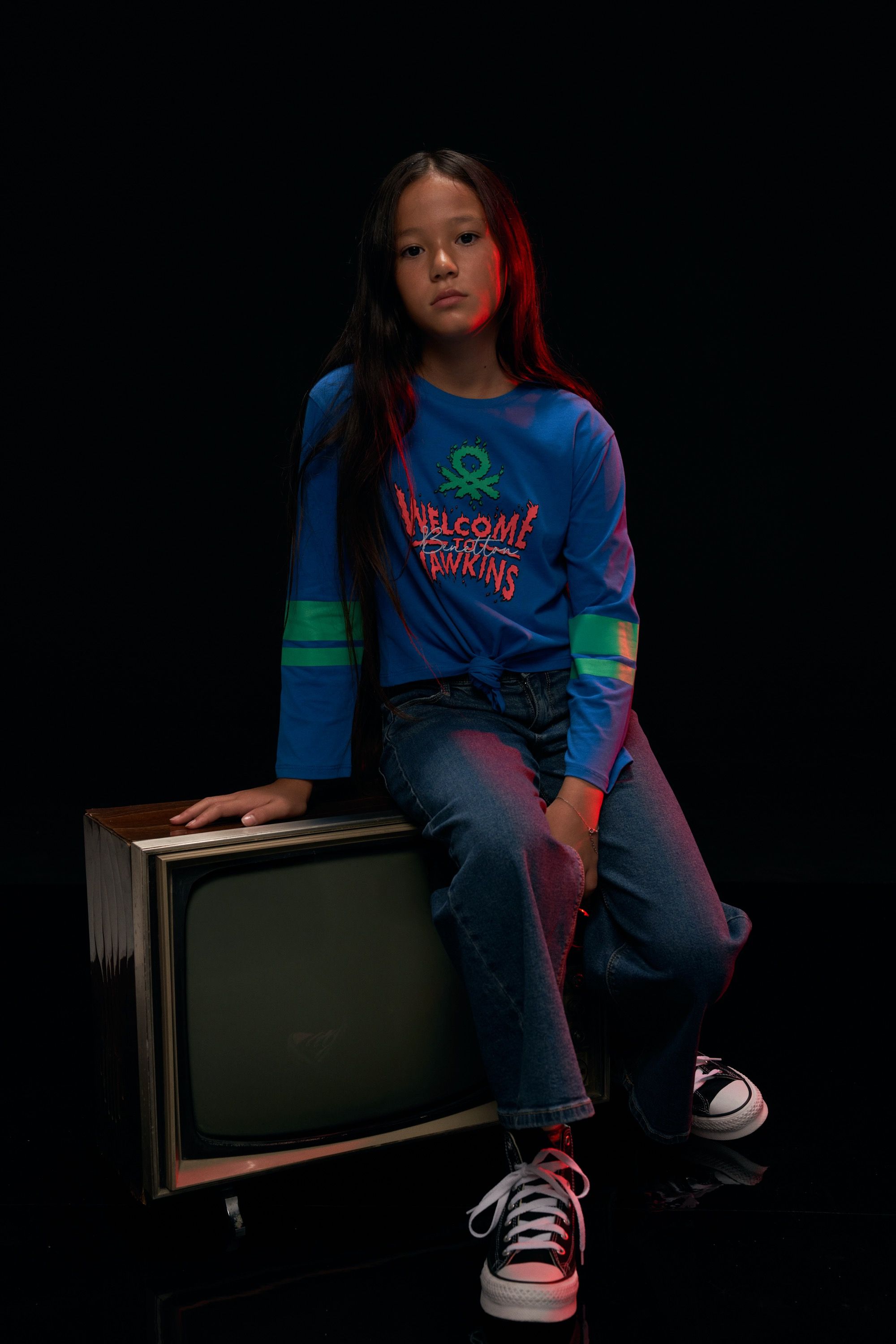 BENETTON presents STRANGER COLORS OF BENETTON The campaign celebrating the capsule collection dedicated to the Upside Down | Image 594240