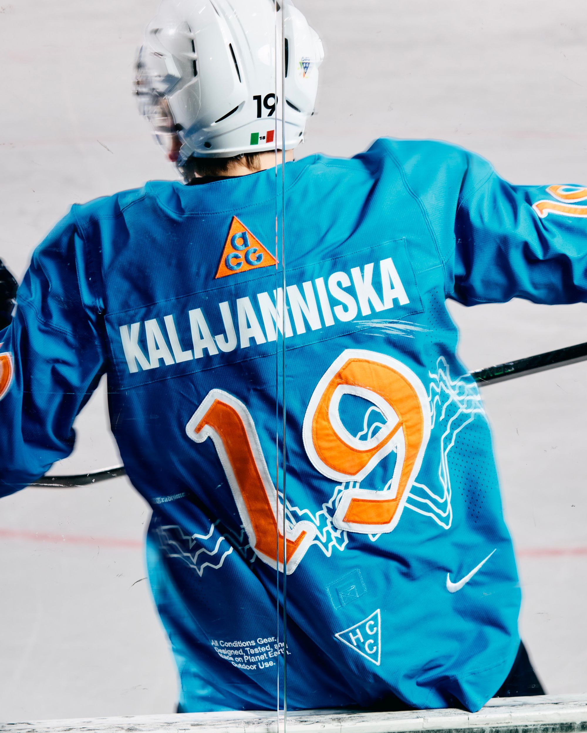 The first ever hockey jersey created by ACG A special one for Hafro Cortina Hockey