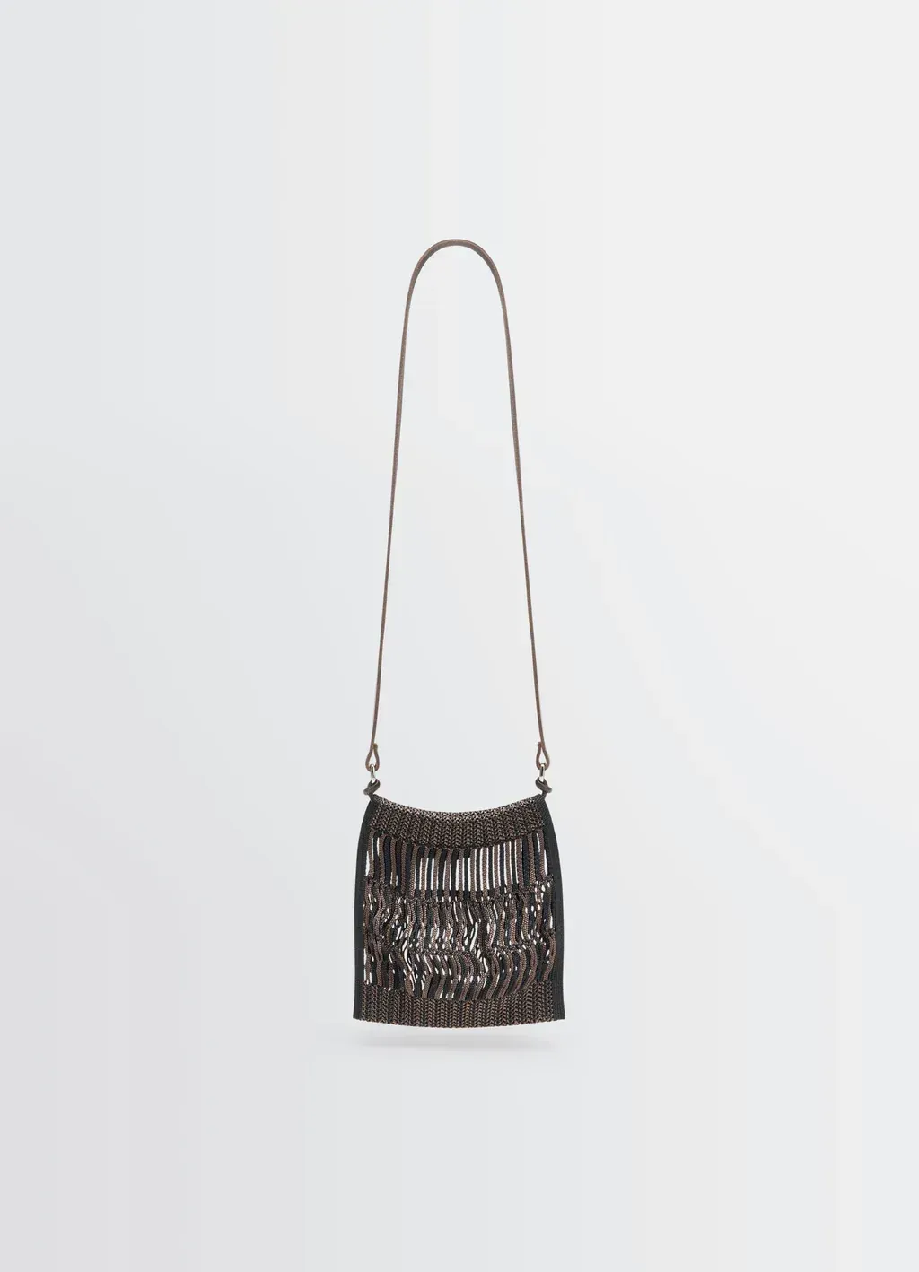 Lemaire Mini Crossbody Filt Net Bag