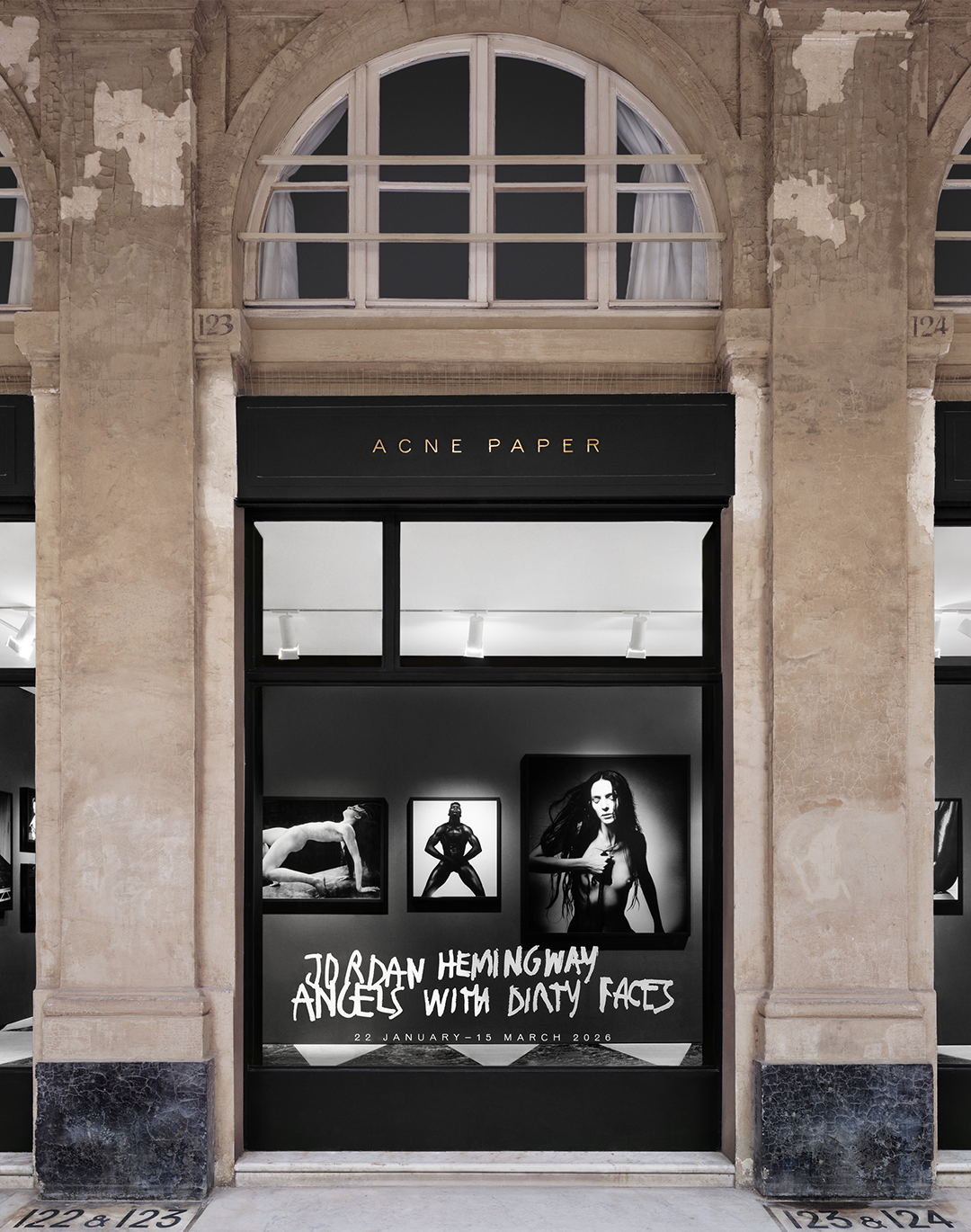 Jordan Hemingway porta il sacro e il profano a Parigi  Angels With Dirty Faces è la mostra powered by Acne Paper
