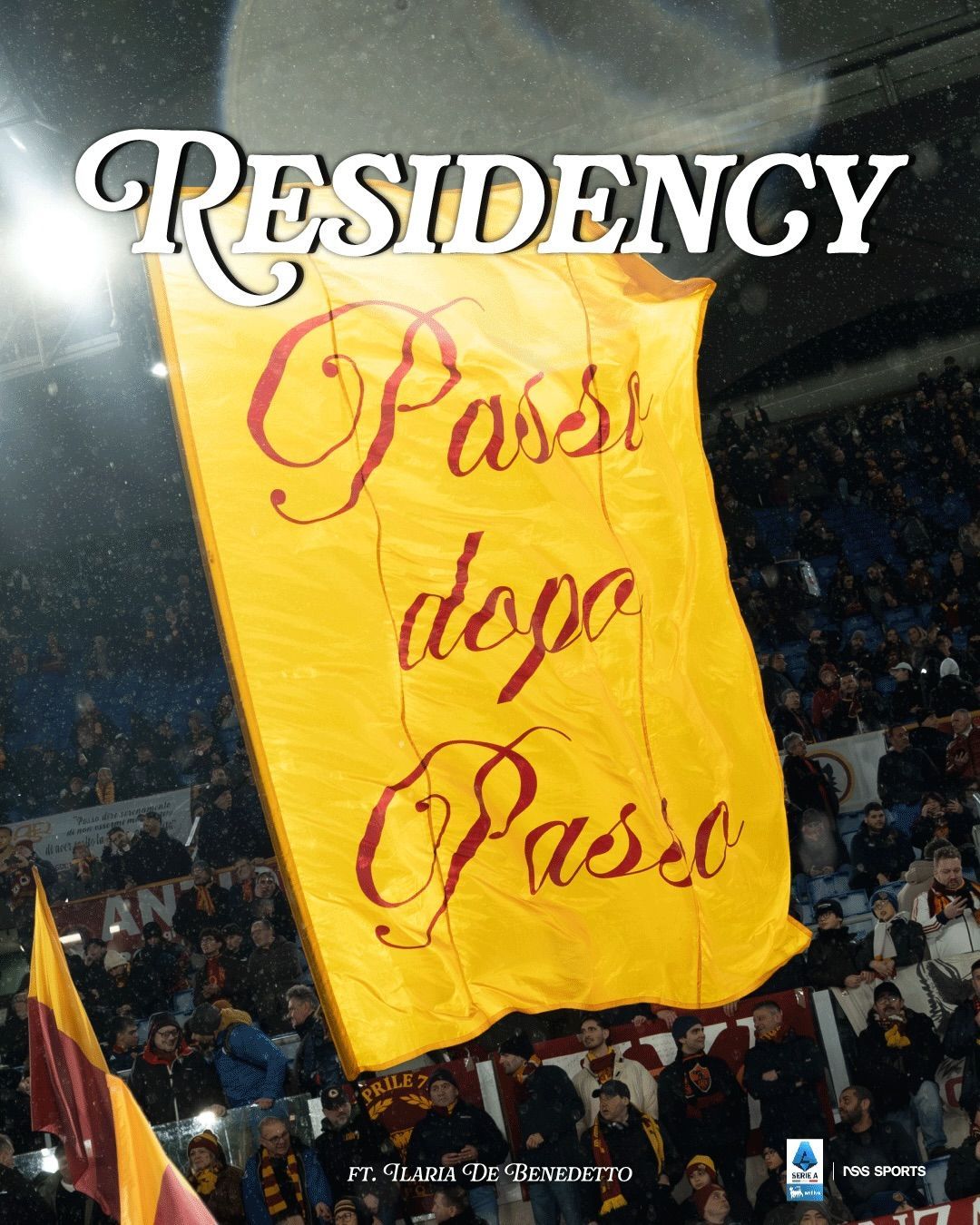 Roma vs AC Milan - Residency w/ Serie A The roar of the Olympic Stadium always has its own charm