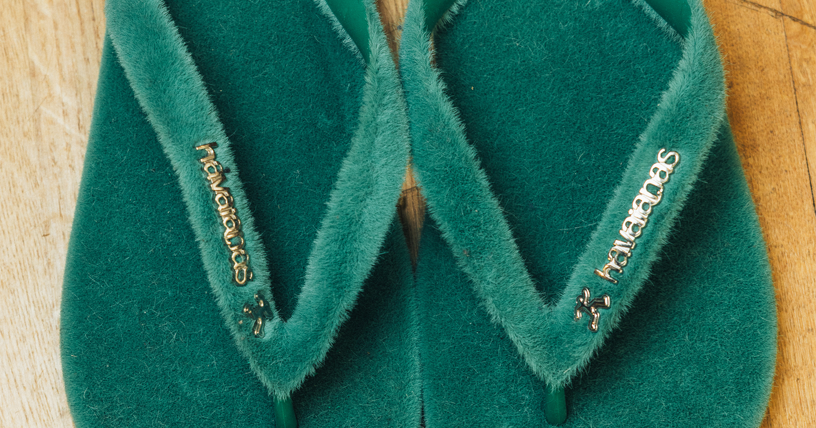 Havaianas x KidSuper unveil football pitch–inspired flip-flops at Paris ...