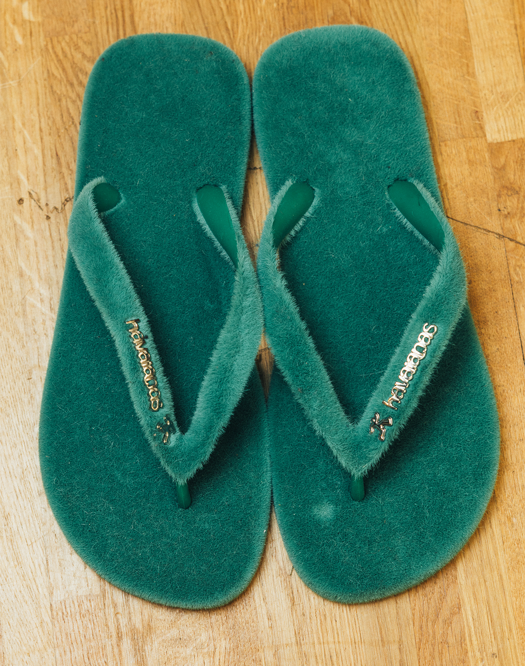Havaianas x KidSuper unveil football pitch–inspired flip-flops at Paris ...