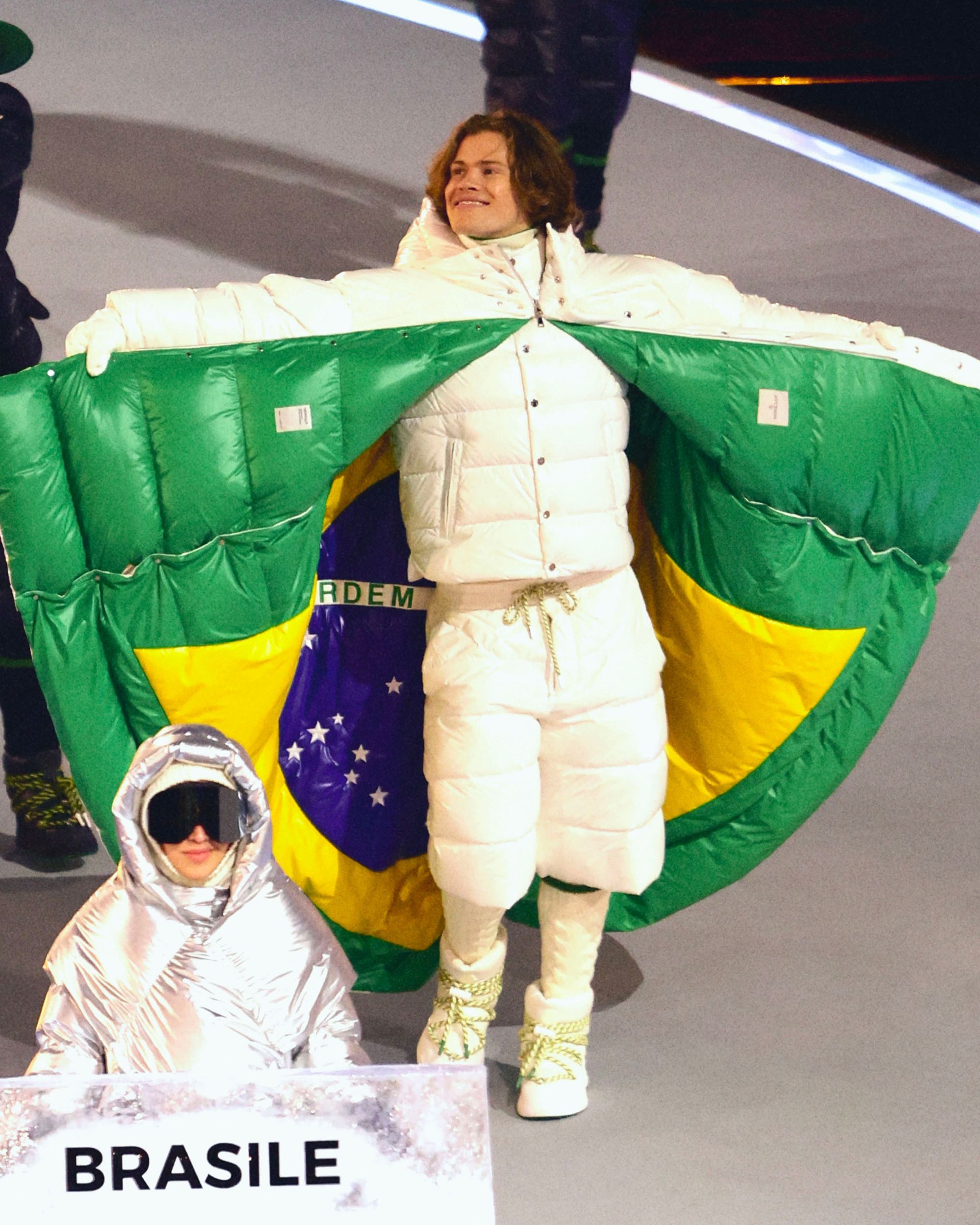 Moncler stole the show at Milano Cortina’s opening ceremony Lucas Pinheiro Braathen has been the coolest flag bearer