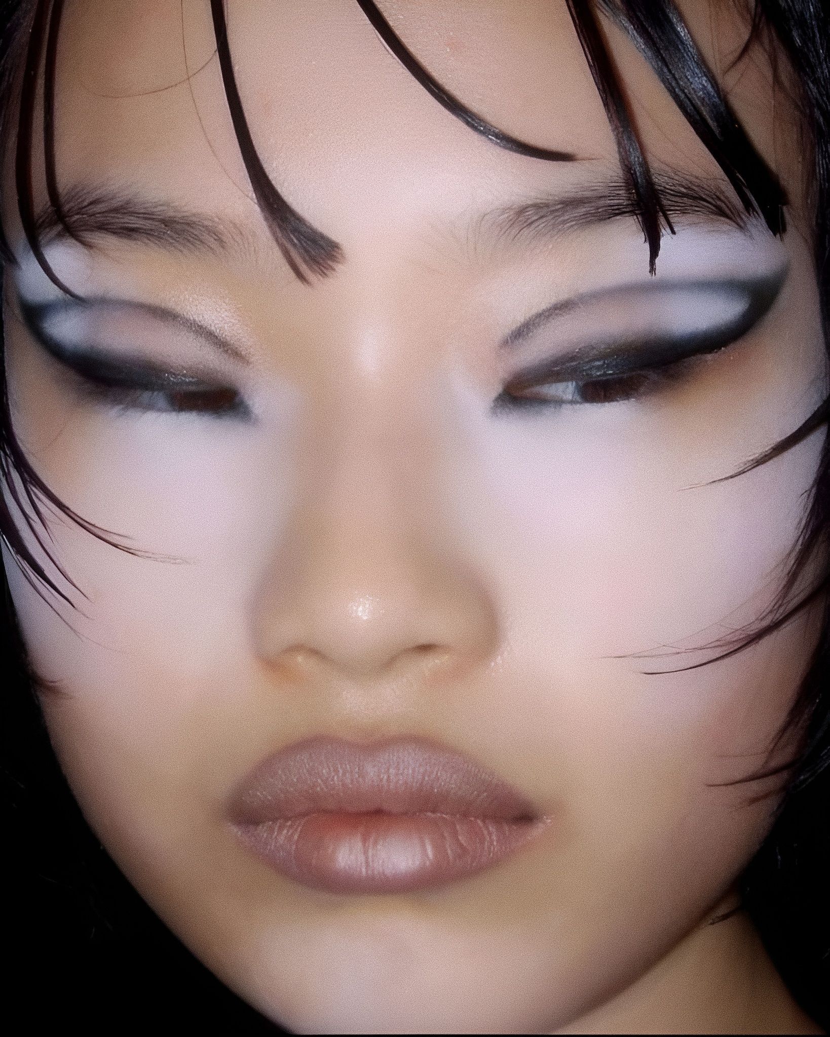 The white blush is the new statement look for maximalists Bye bye peachy blush