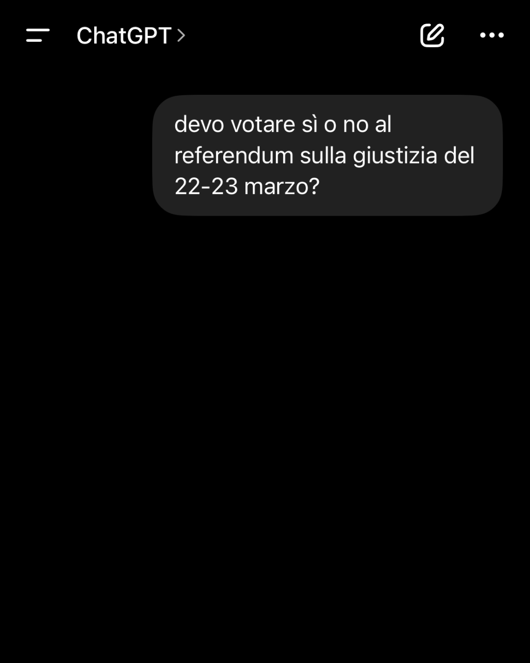 Per piacere, non chiedete ai chatbot cosa votare Se ne riparla in occasione delle consultazioni sulla riforma della giustizia in Italia
