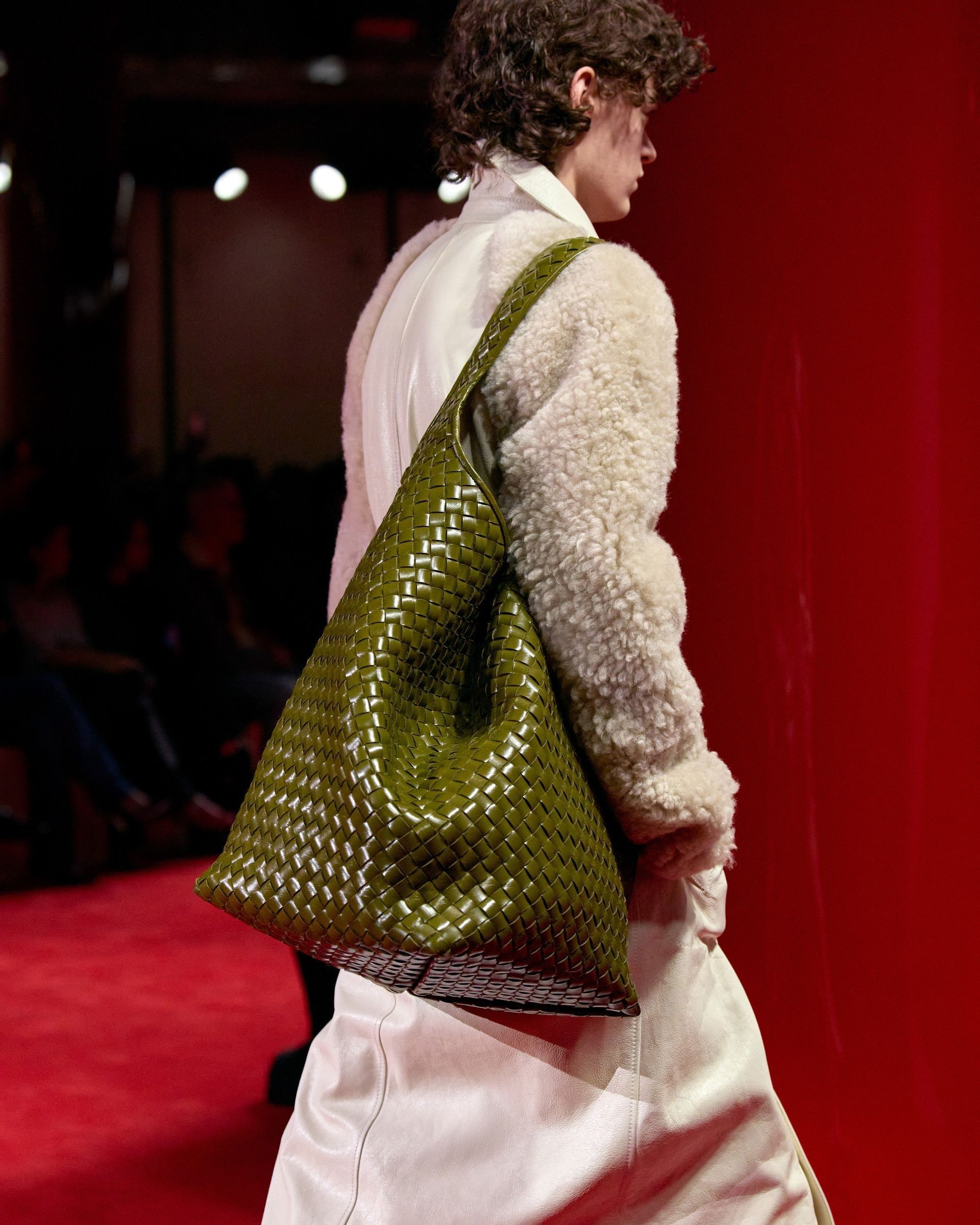 The plastic charm of soft bags Almost collapsed and beautiful, just like the rest of us