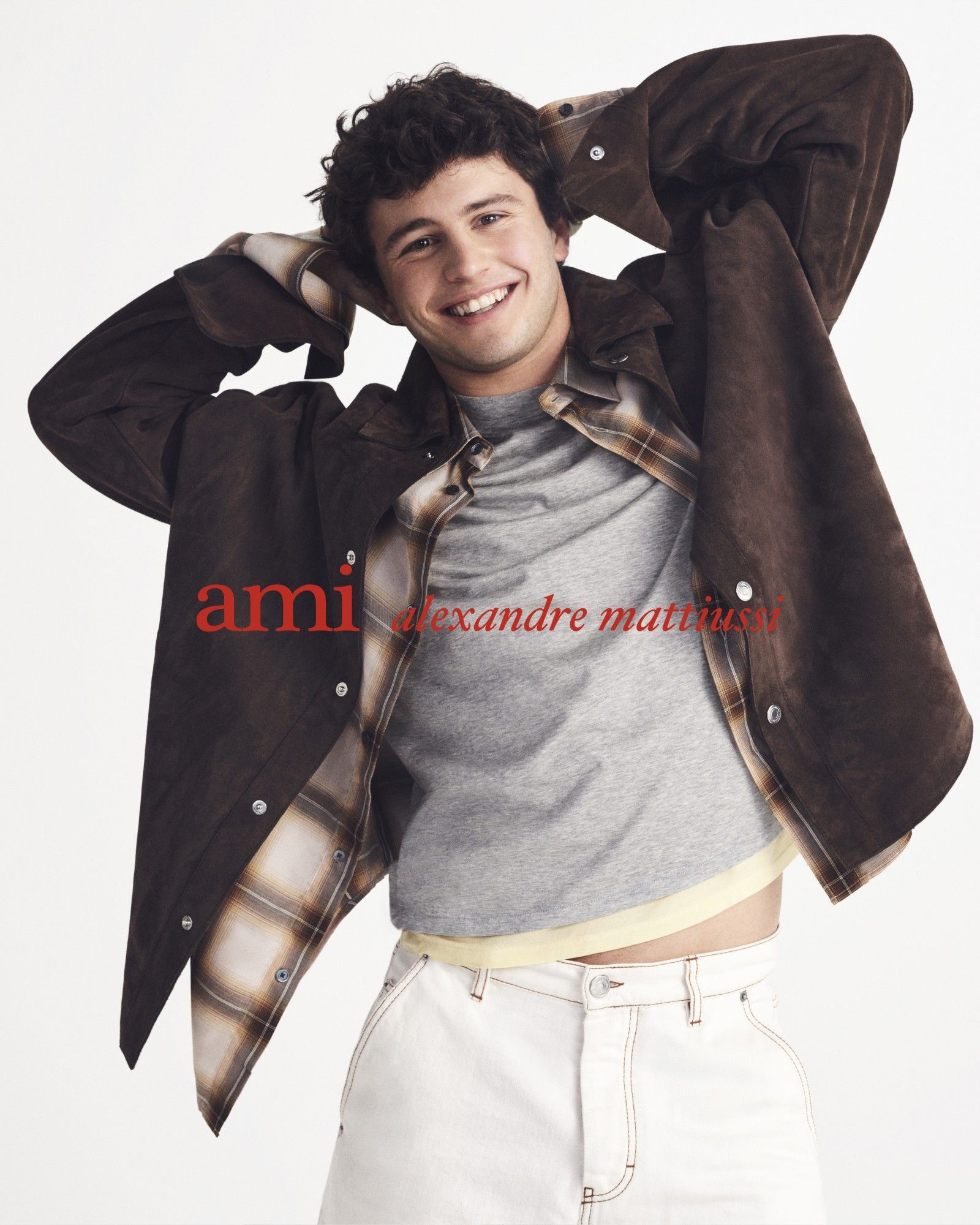 João Neves is the new face of Ami Paris for the Spring Collection 2026  An ambassador who shares the brand's love for its community