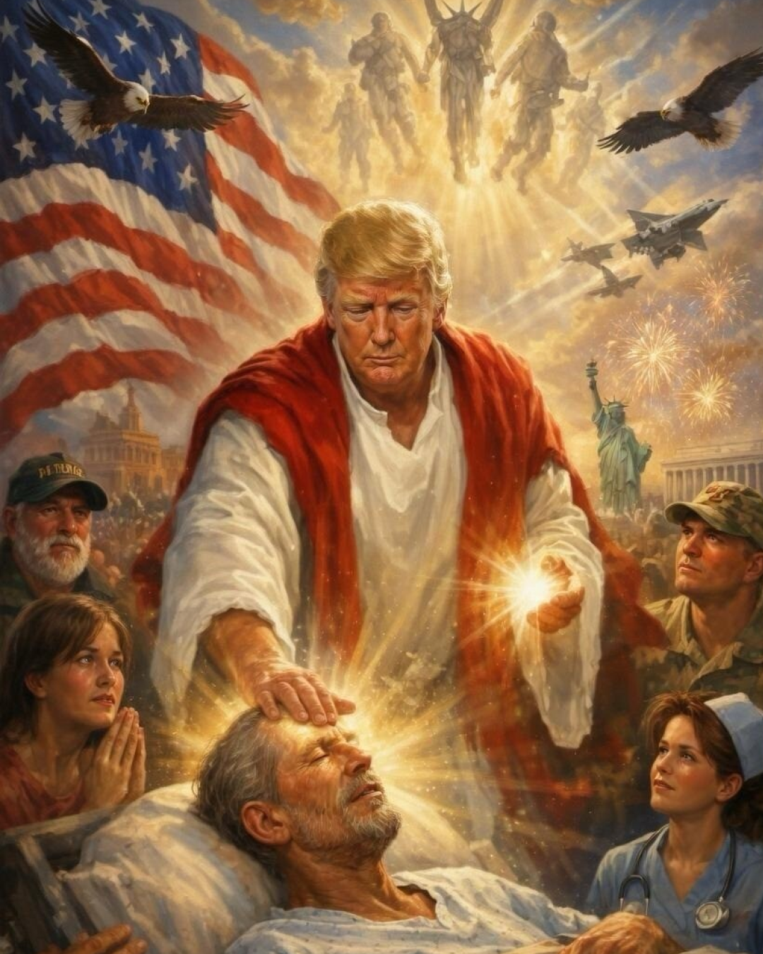 Trump è Gesù o l’Anti-Cristo? La politica americana è sempre più confusionaria