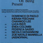 INTEMPESTIVI. On Being Present arrives at Milan Design Week The project by Ugo Carrara that promotes interdisciplinary dialogue