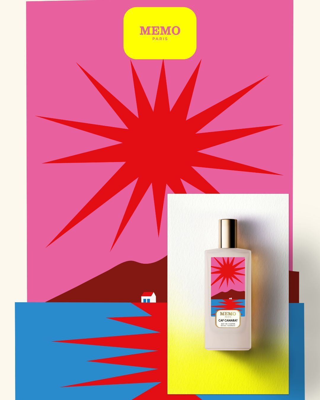 Memo Paris and Olimpia Zagnoli collaborate on the launch of Cap Camarat New fragrance inspired by the landscapes of the Provençal coast