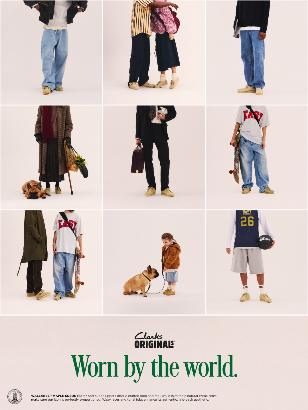 Clarks Originals festeggia il Wallabee Day alla Milano Design Week Worn by the World include un'esperienza di personalizzazione in-store e il lancio di due nuovi modelli da collezione