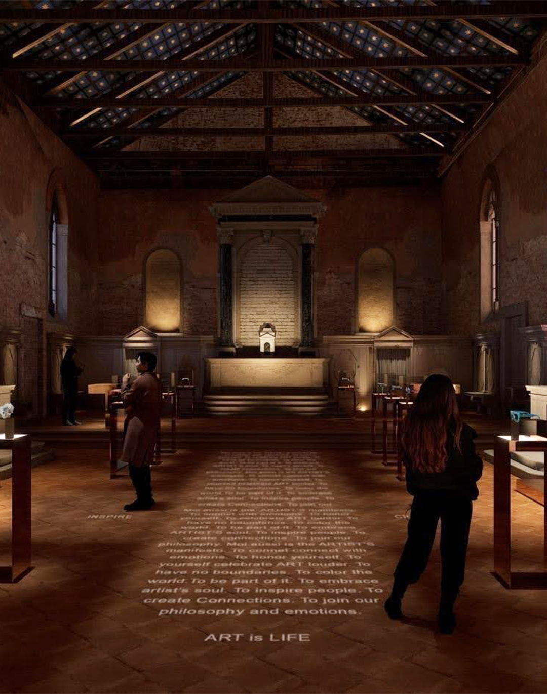 Etnia House of Arts trasforma la Chiesa della Misericordia di Venezia  Un dialogo artistico che si fa collettivo