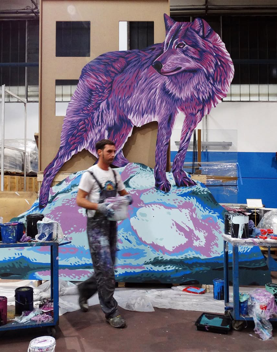 The evolution of mural art according to Federico “Iena Cruz” Massa As the practice doesn't just tell stories and starts acting
