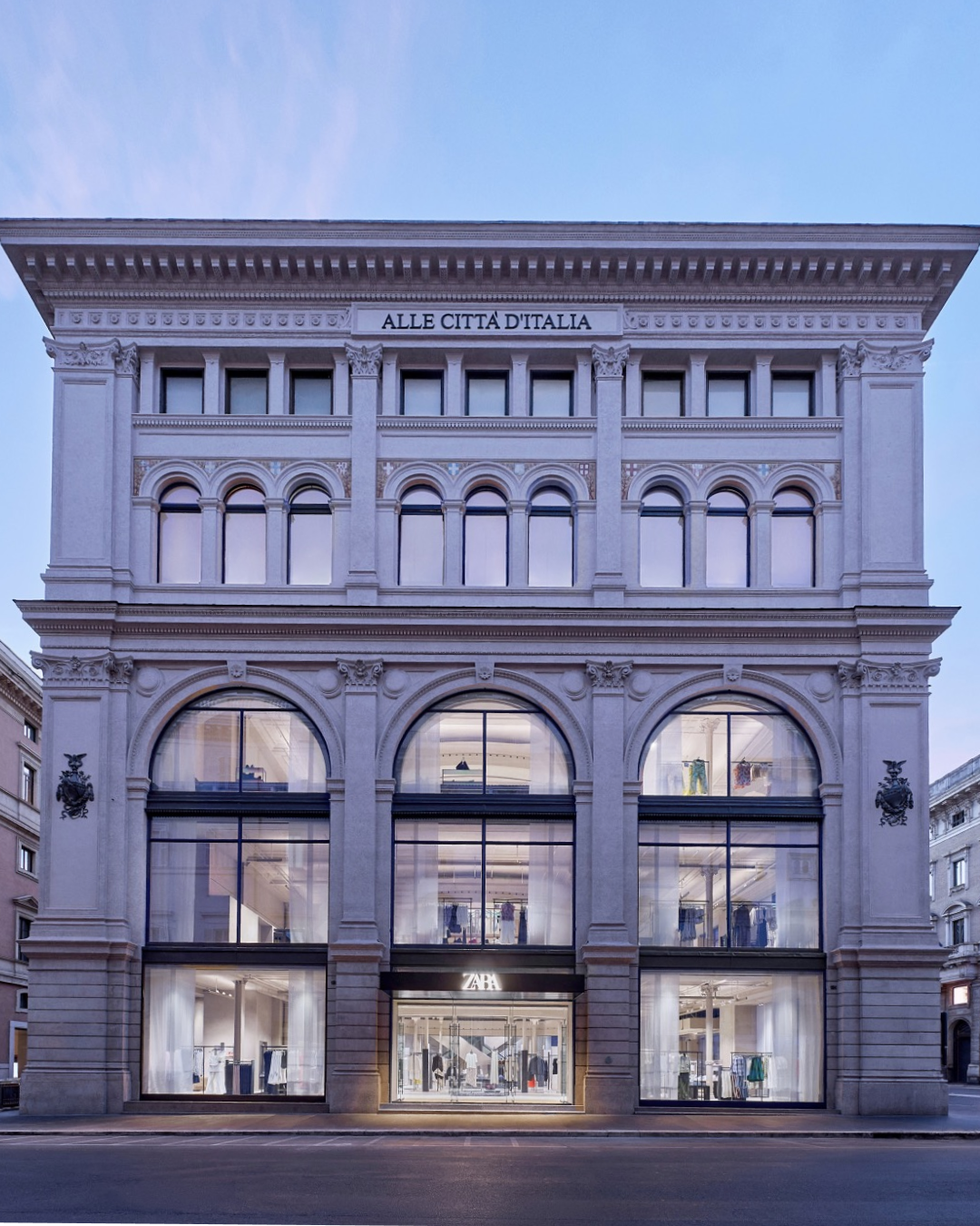 Zara has reopened its historic Palazzo Bocconi store in Rome The Via del Corso flagship store returns with a concept closer to luxury than fast fashion