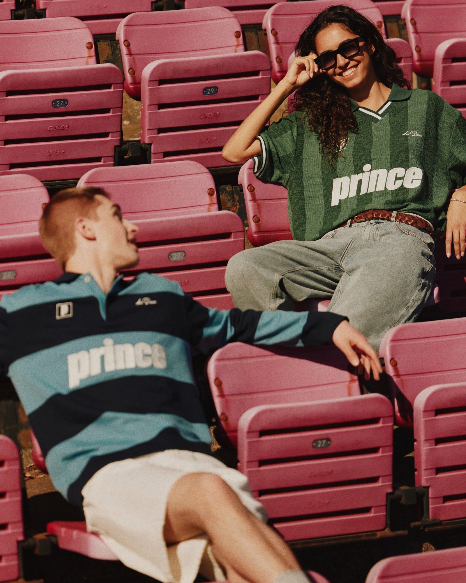 The collaboration between Les Deux and Prince reimagines the tennis aesthetic Focusing not on the style of the tennis players, but on that of their spectators