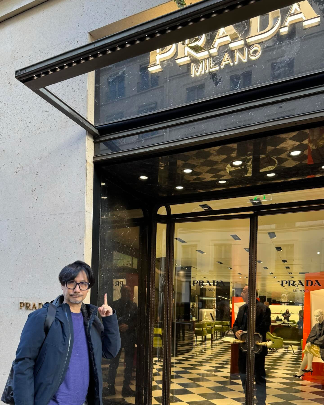 Hideo Kojima is Prada's new favorite artist The world's most famous game designer will present a new exhibition in collaboration with the Maison at the Hotel Chelsea in New York