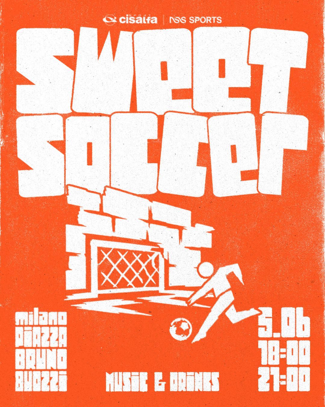 nss sports e Cisalfa presentano Sweet Soccer Il progetto dedicato al calcio di strada