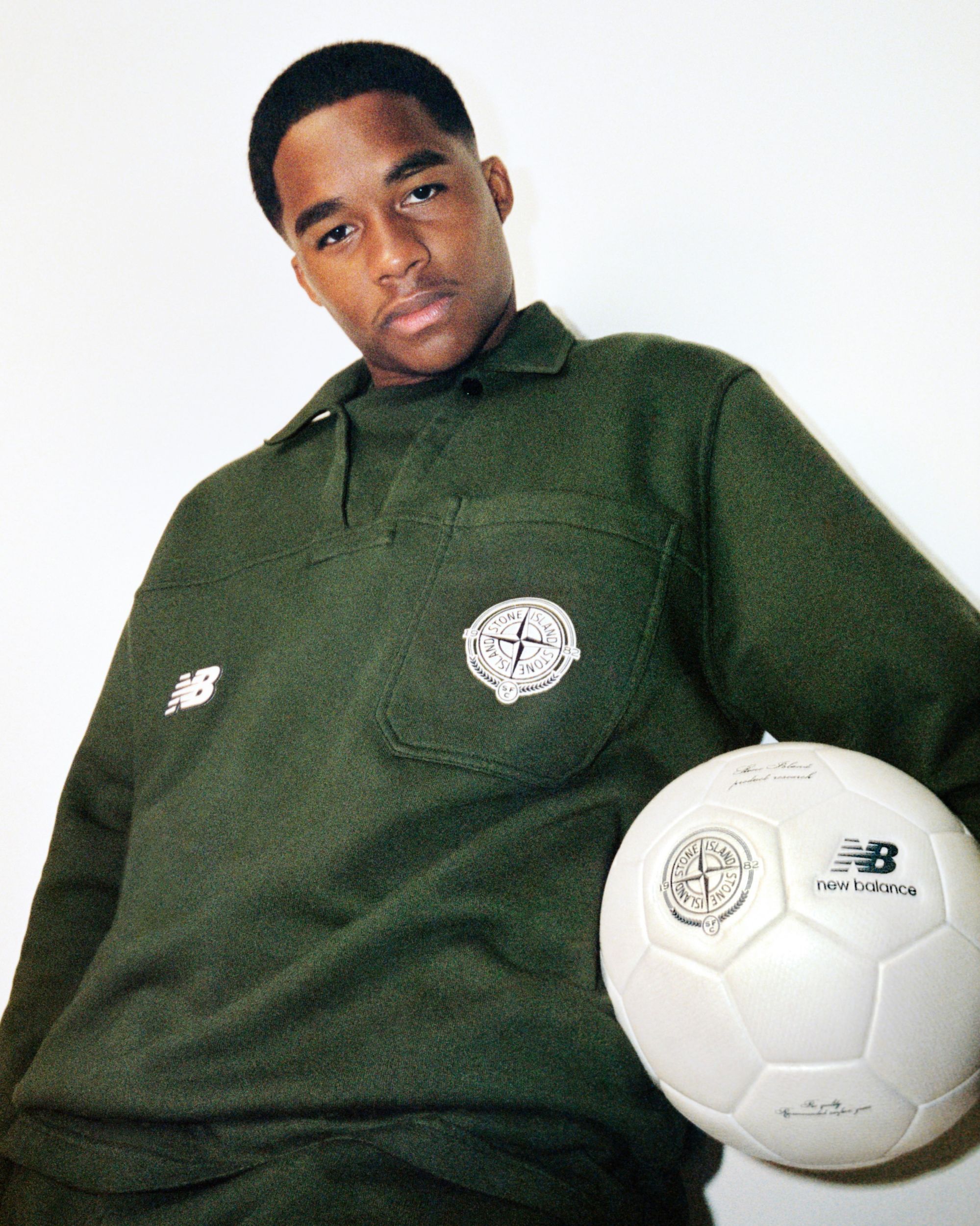 Endrick and Saka star in the new Stone Island x New Balance capsule Innovation, performance and contemporary design