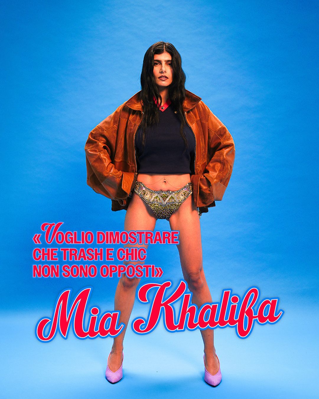 «I want to show that trash and chic are not opposites» Interview with Mia Khalifa