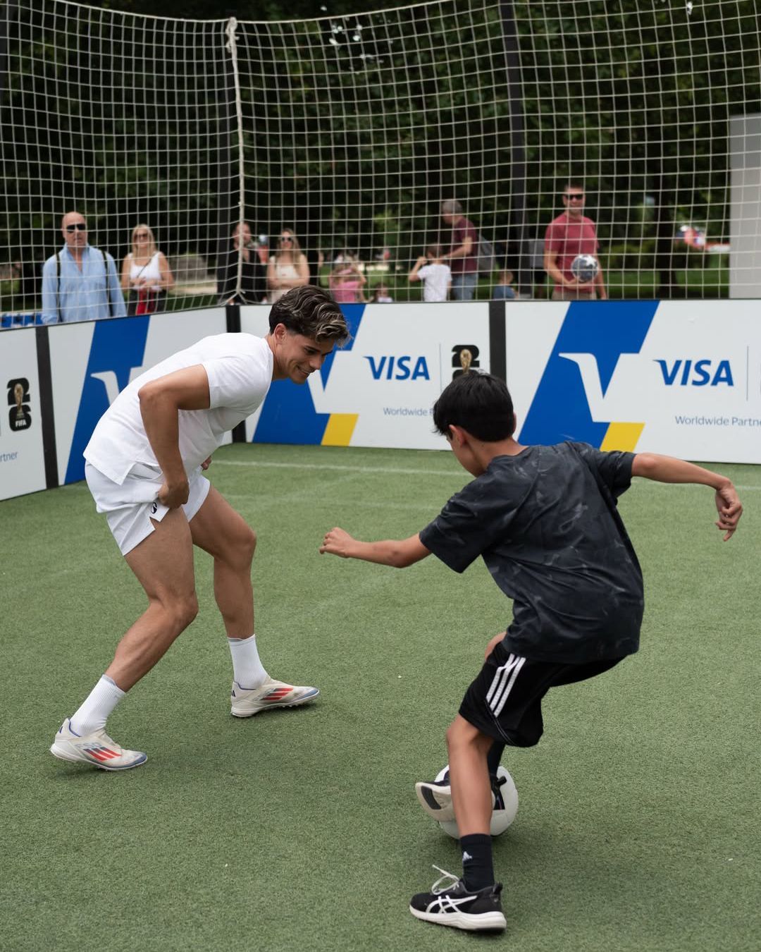 Visa Soccer Village takes over Parco Sempione during Party Like a Deejay Football, entertainment, and community