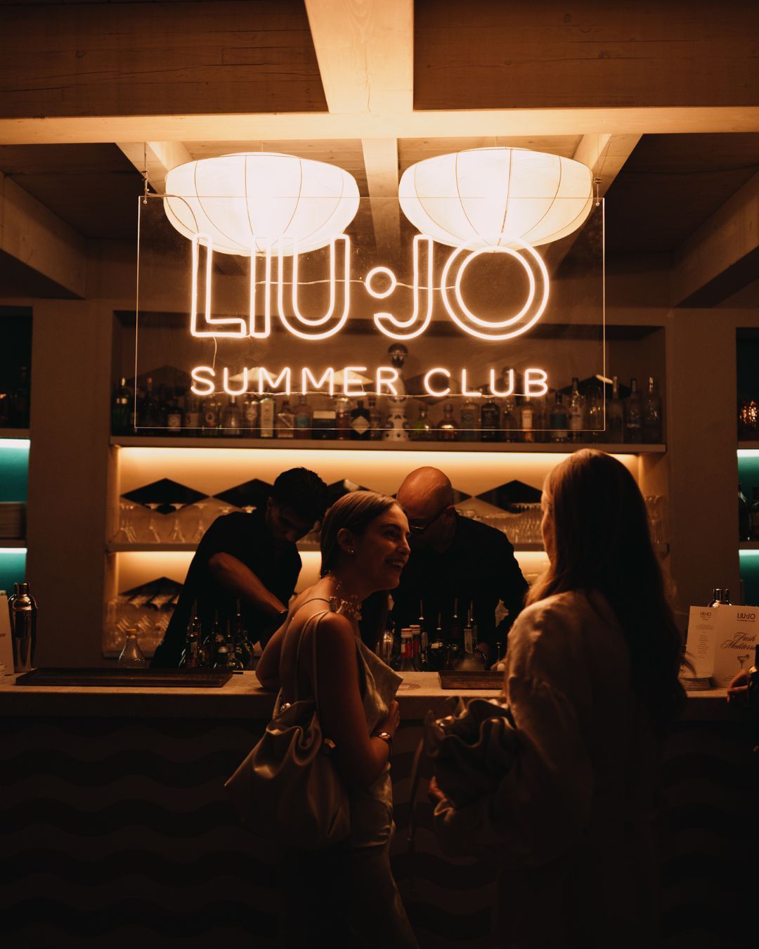 Liu Jo Summer Club debuts in Taormina At Tao Beach, the brand's summer project gets underway