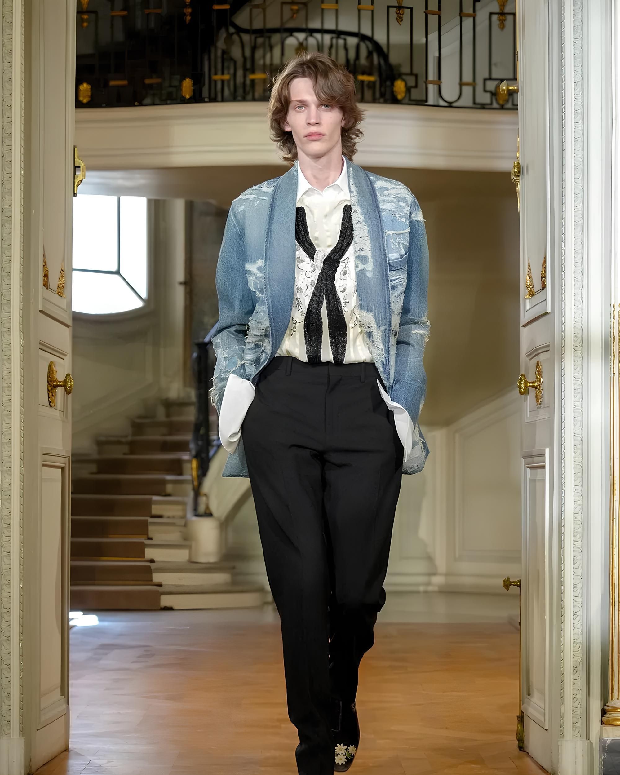 The New Balance of Dior Homme's SS27 Jonathan Anderson defines his masculine New Look