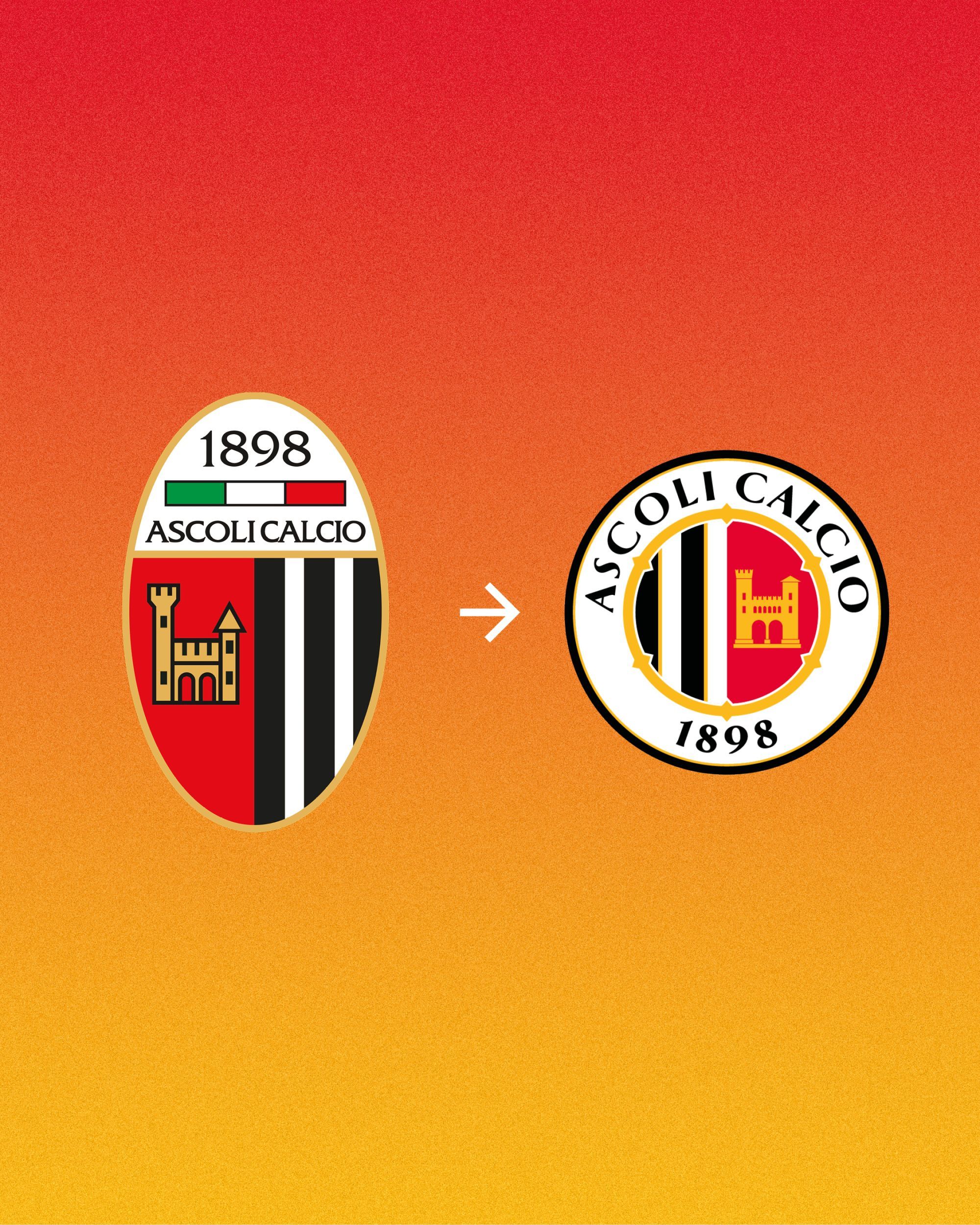 Ascoli has revolutionised its crest A brand new visual identity