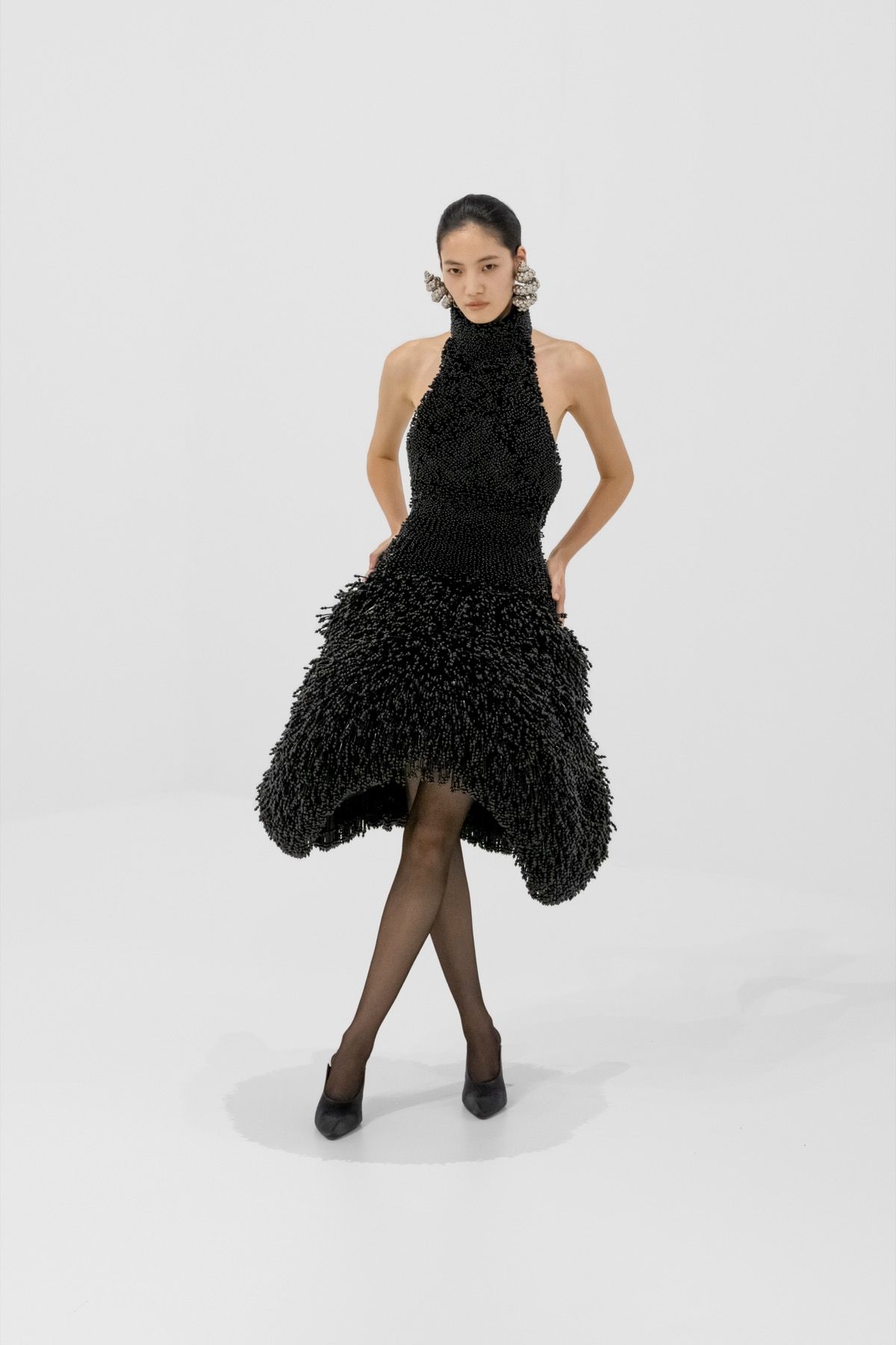 The Poetics of shapes and volumes in Jean Paul Gaultier's Couture 2027 Duran Lantik's debut collection is an ode to the brand's heritage and that of France as a whole | Image 626438