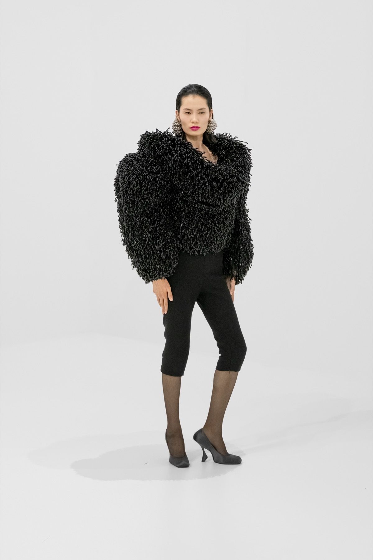 The Poetics of shapes and volumes in Jean Paul Gaultier's Couture 2027 Duran Lantik's debut collection is an ode to the brand's heritage and that of France as a whole | Image 626436