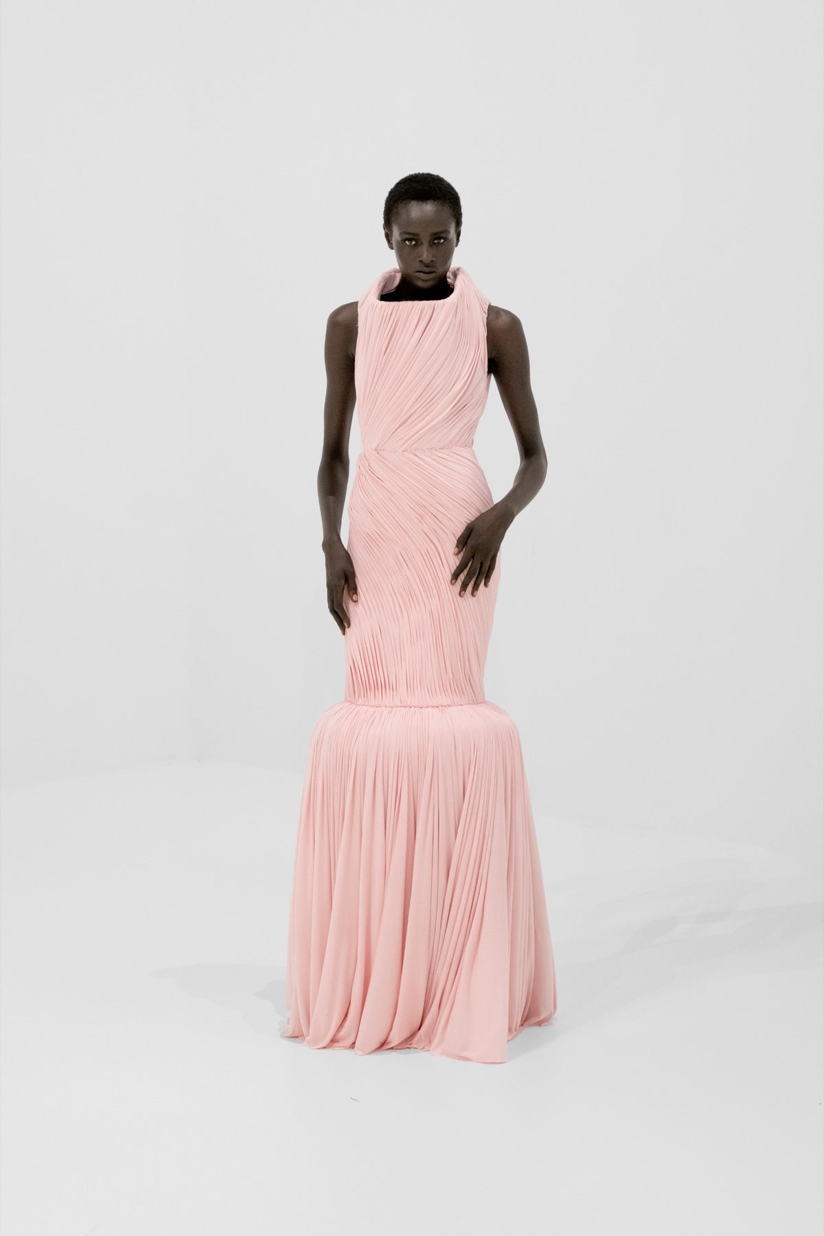 The Poetics of shapes and volumes in Jean Paul Gaultier's Couture 2027 Duran Lantik's debut collection is an ode to the brand's heritage and that of France as a whole | Image 626435