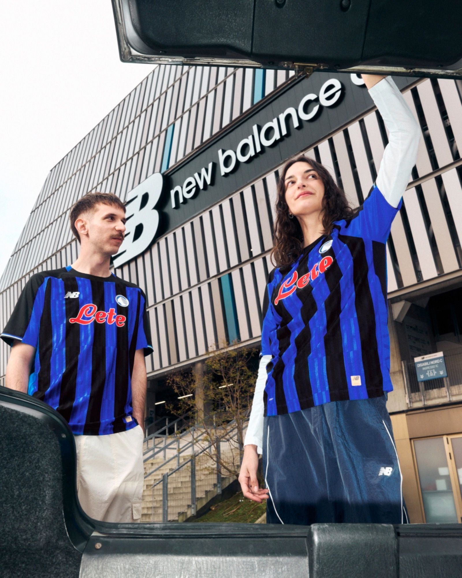 Atalanta's new home shirt is an absolute masterpiece It draws inspiration from the New Balance Arena, the new home of the club