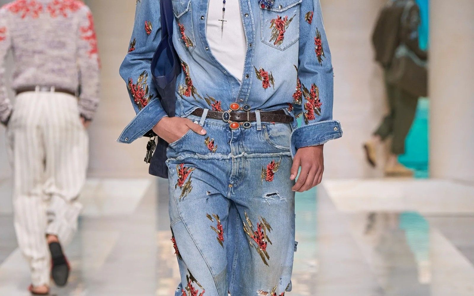 How creative is your denim? Last season, luxury brands decided to embellish every pair of jeans