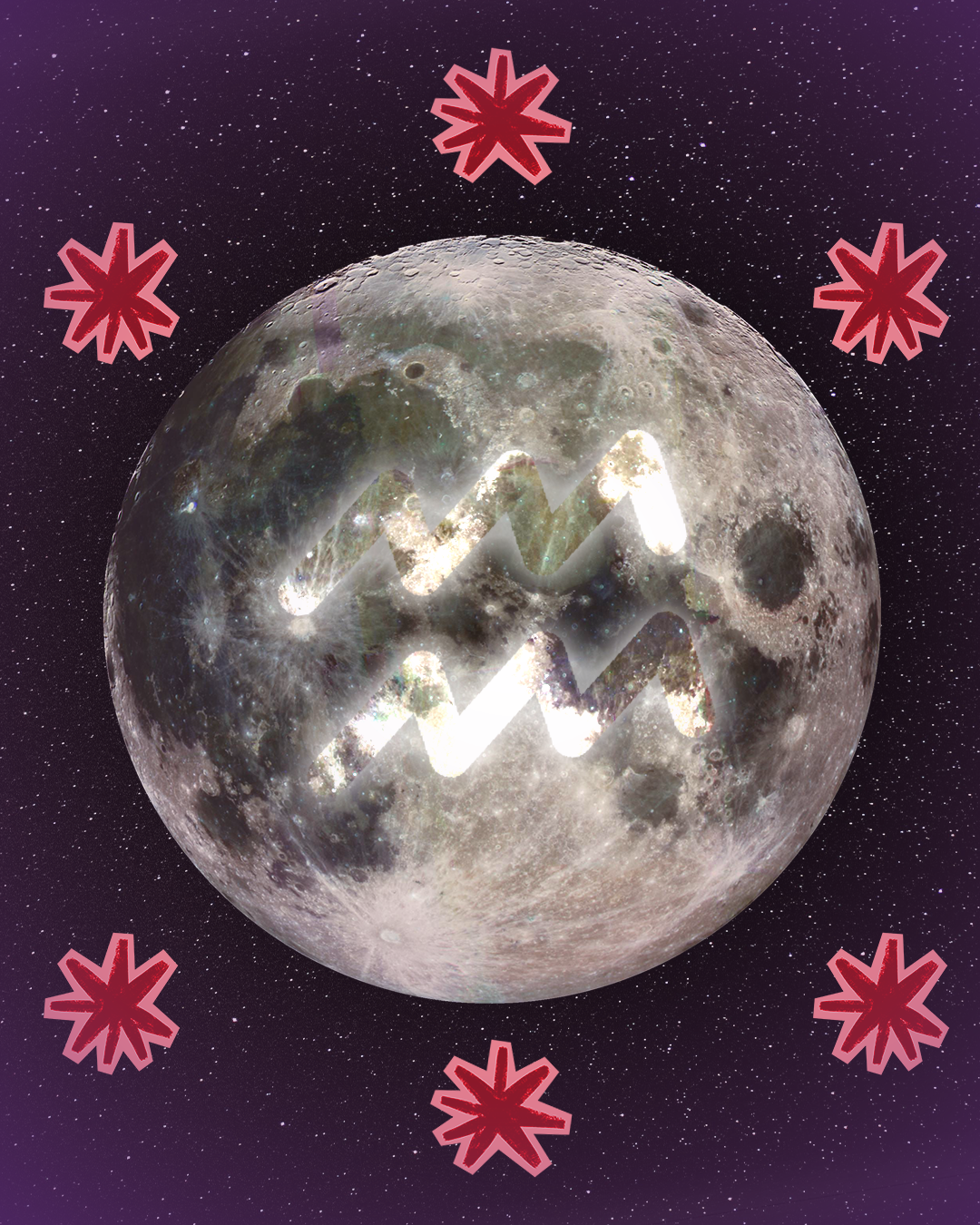 Der Vollmond im Wassermann ist wie ein Eimer eiskaltes Wasser Bedeutung, Auswirkungen und Horoskop für jedes Sternzeichen